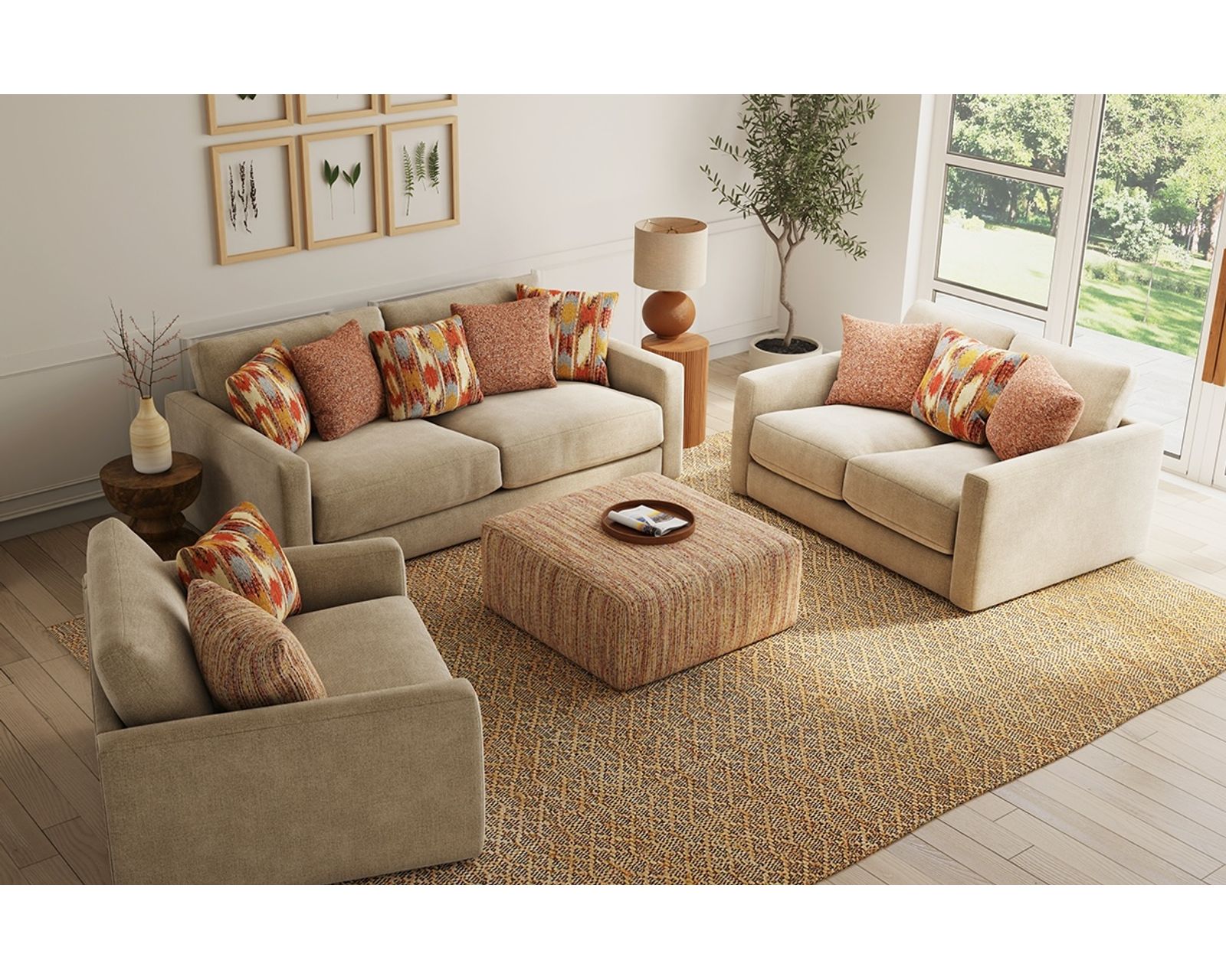Avondale 96" Oversized Sofa (includes pillows) 2 colors - Image 34