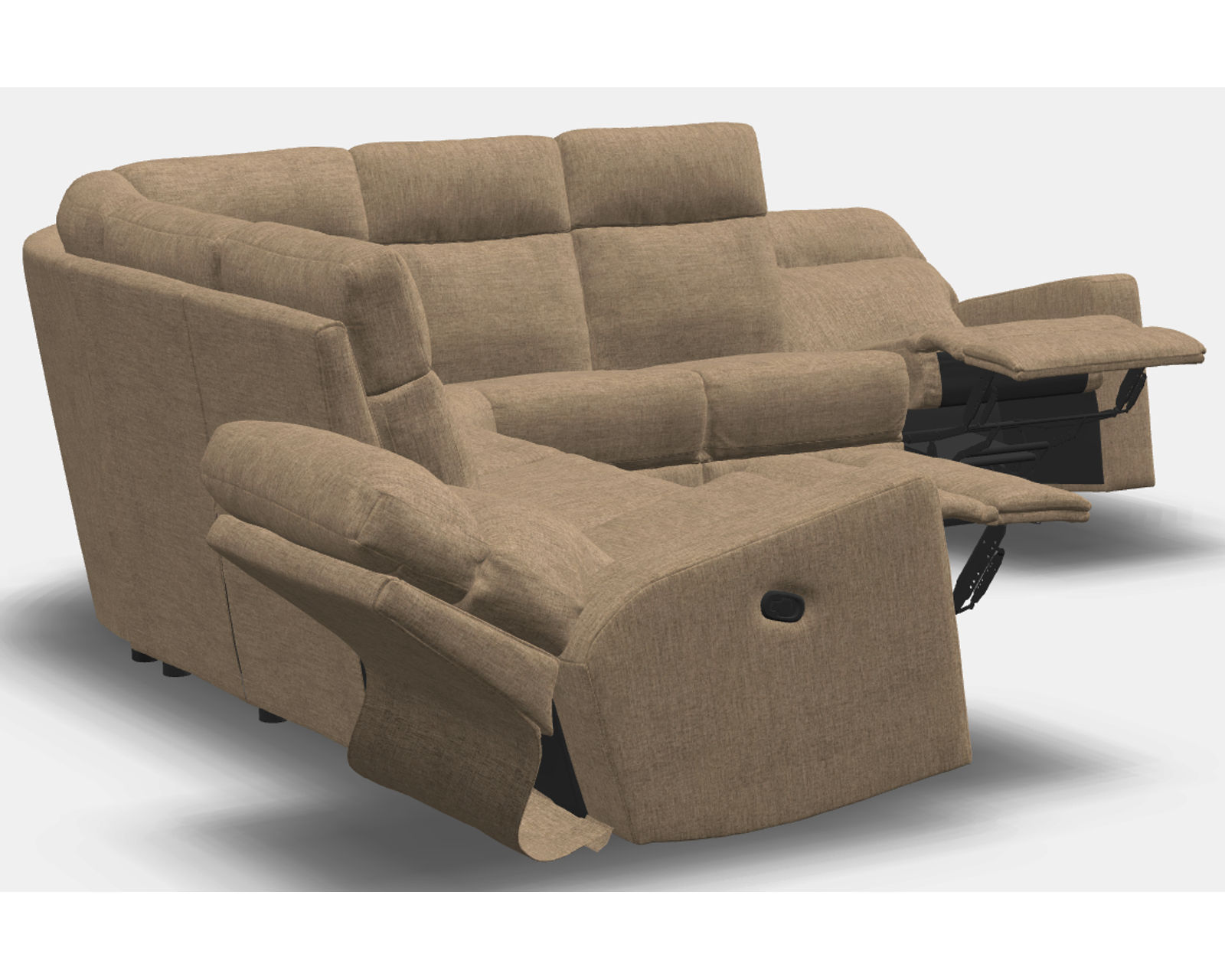 Oakwood 41049 Reclining Sectional (50+ fabrics) - Image 17