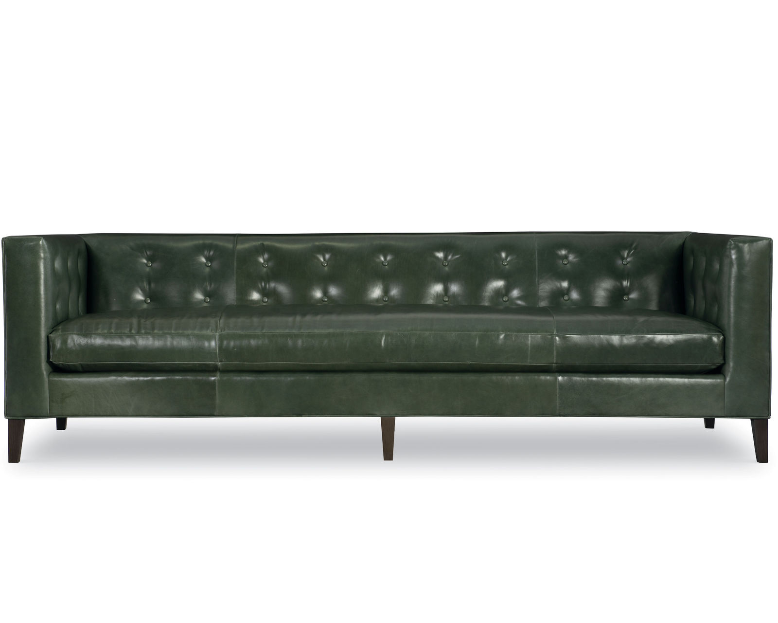 Fletcher 82" or 100" Leather Sofa (Made to order leathers) - Image 3