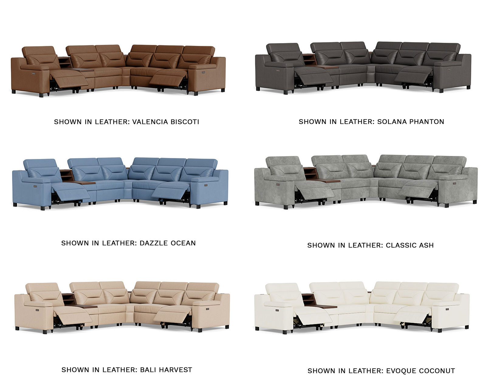 Apex 44008 Reclining Sectional (Made to order fabrics and leathers) - Image 9