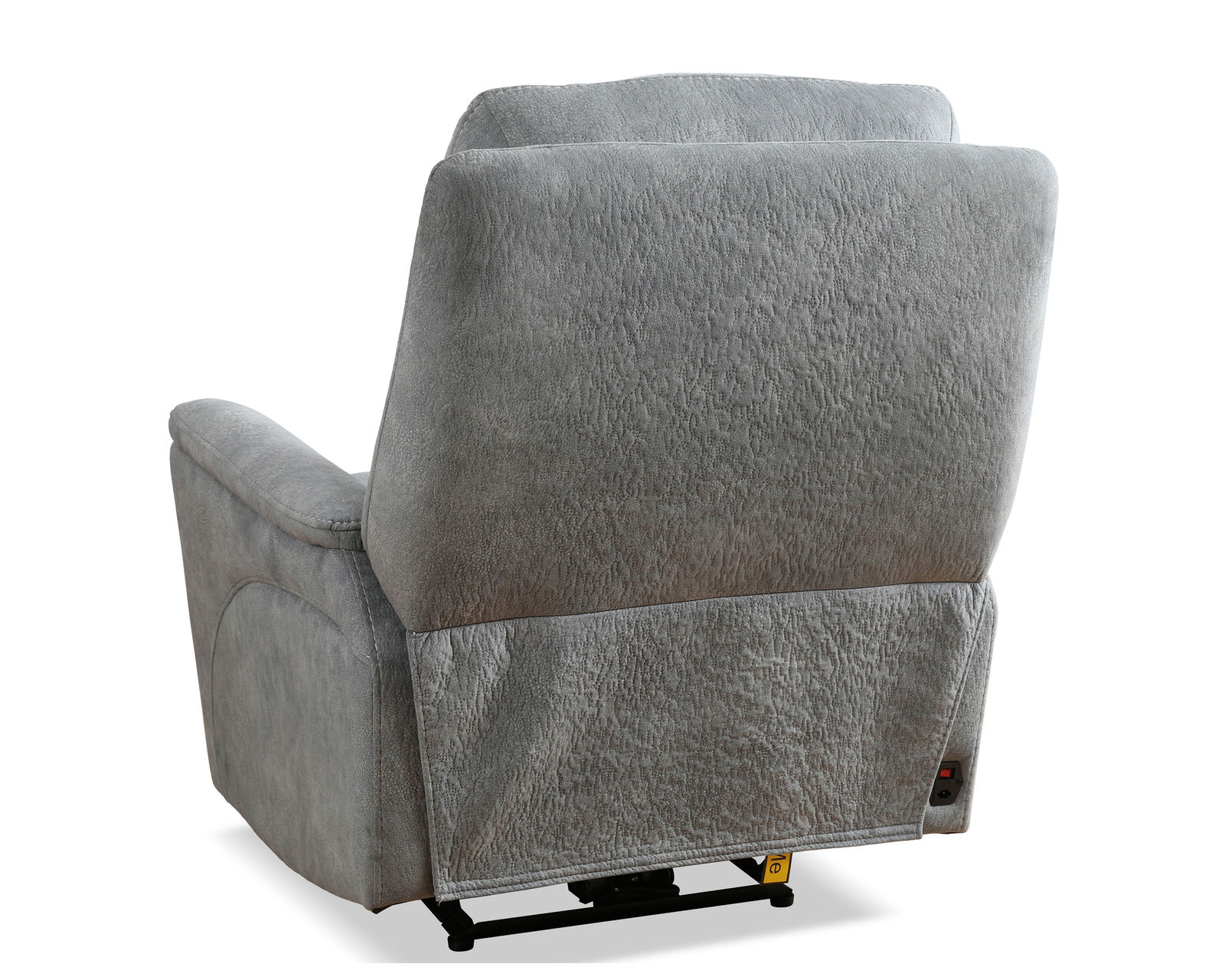 Linus 83" Zero Gravity Power Headrest Power Reclining Sofa (Grey) - Image 13