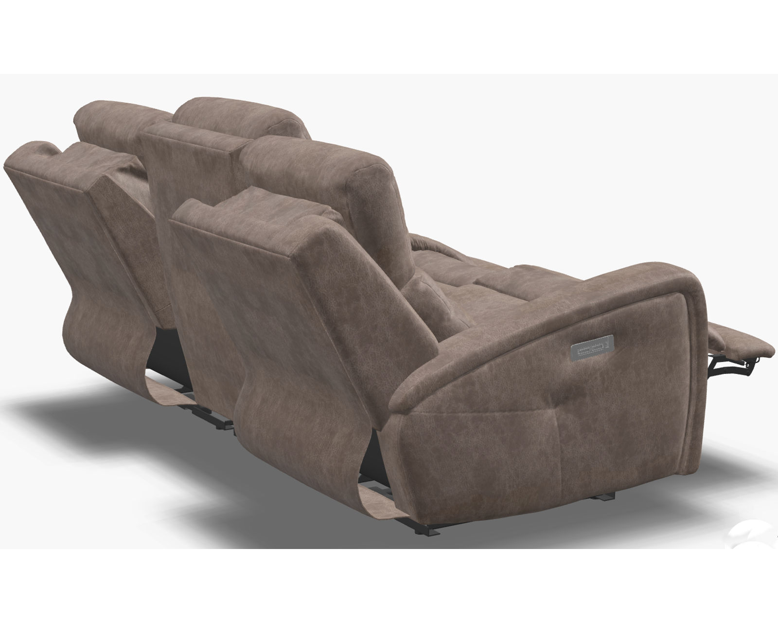 Washington 41067 Power Headrest Power Reclining Sofa (Made to order) - Image 8