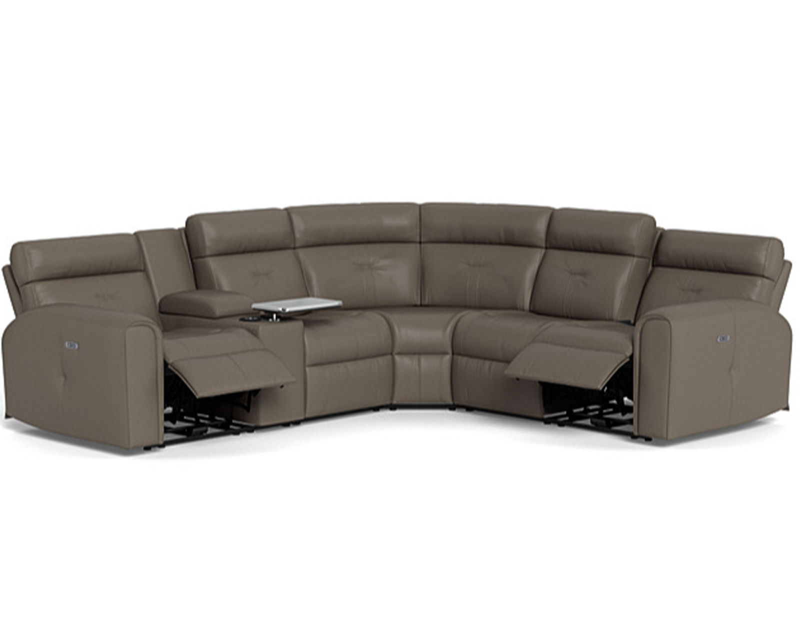 Acacia 41080 Power Headrest Power Reclining Sectional (+100 leathers) - Image 6