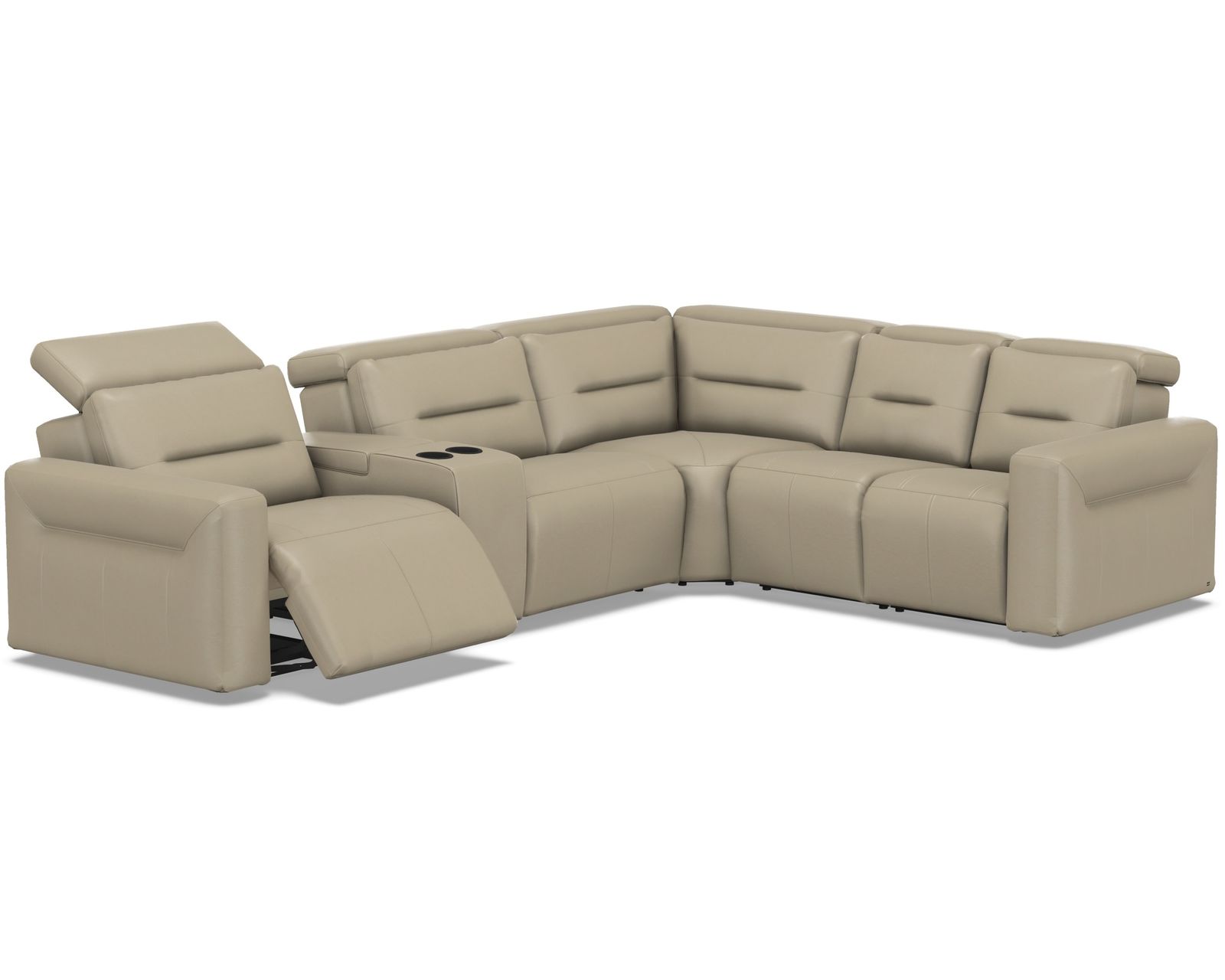 Hudson 3008 Power Headrest Power Reclining Sectional (standard and wide width) +140 leathers - Image 15