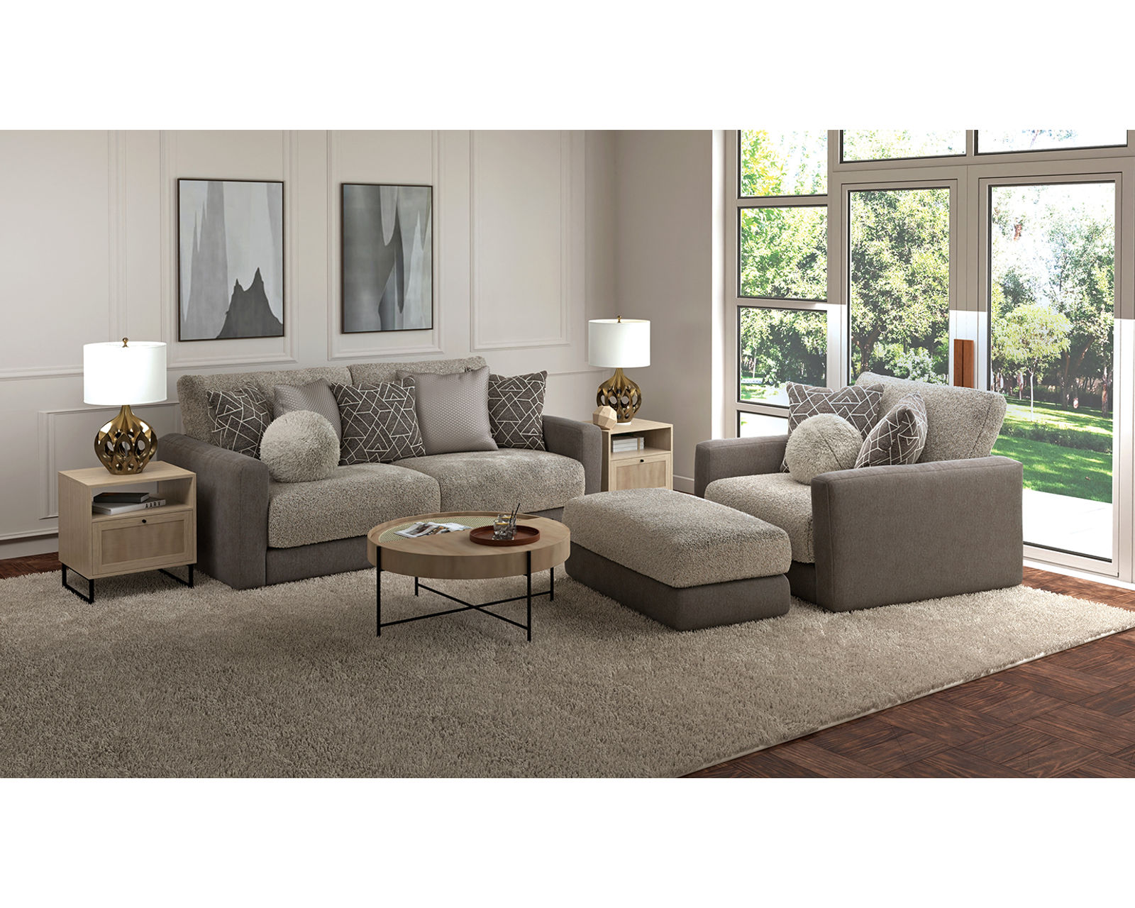 Reddington 96" Oversized Sofa (includes pillows) - Image 7