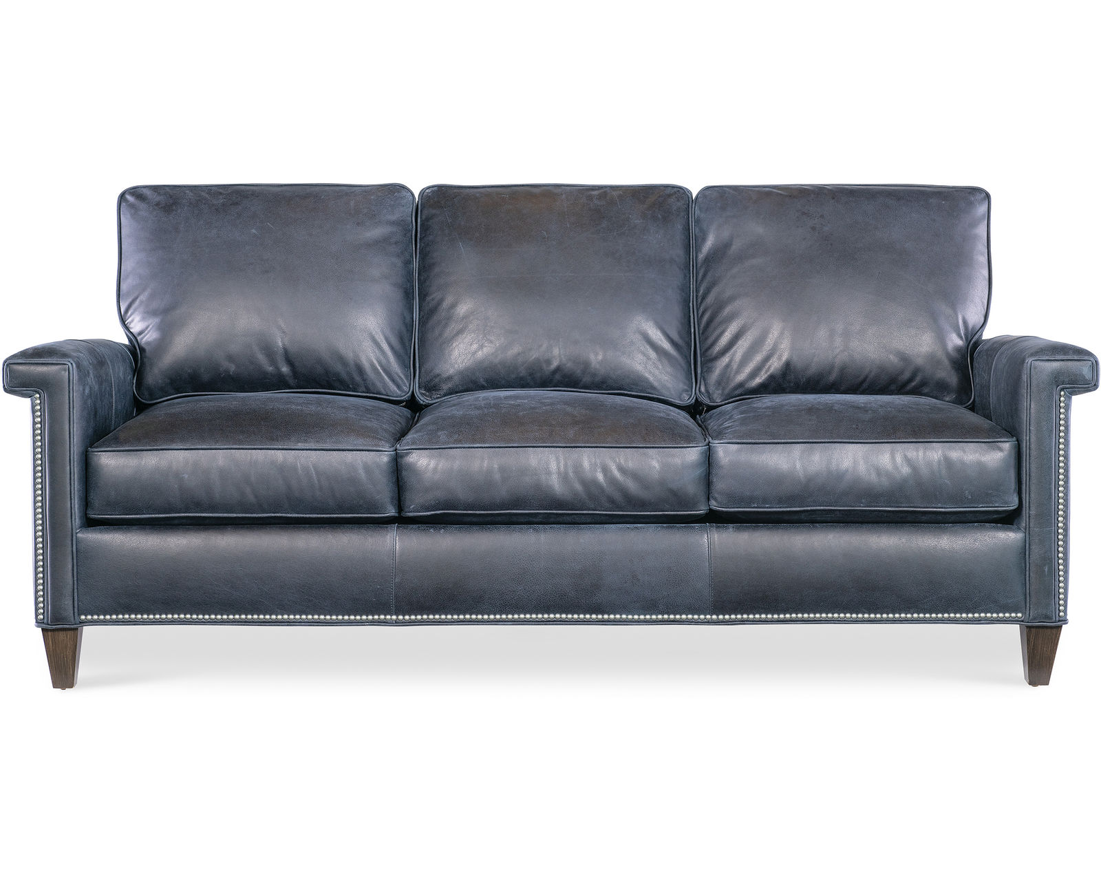 Bradington Young Mallory 774 Sofa (12 leathers) 8-Way Hand Tie