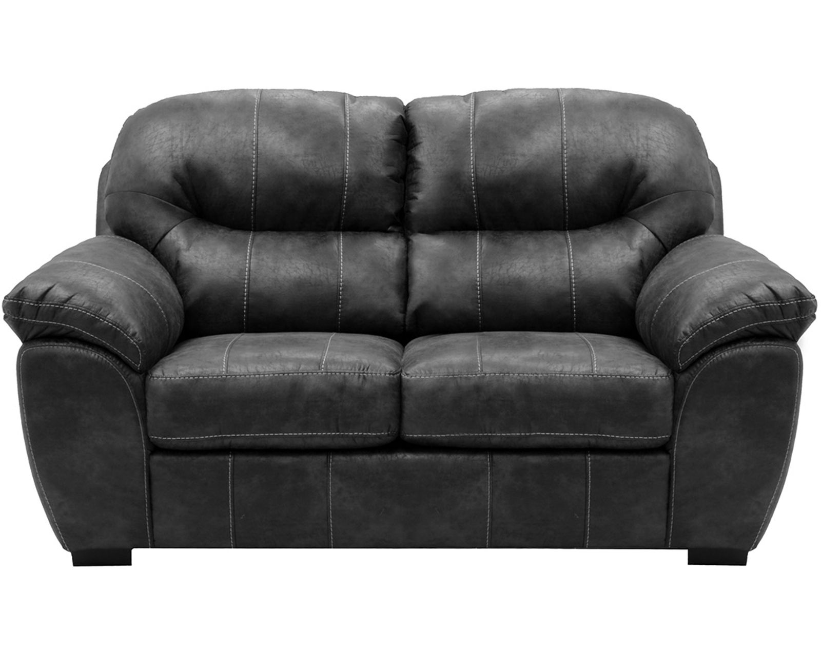 Grant 4453 Faux Leather Fabric 96" Sofa - Choice of Colors - Image 4