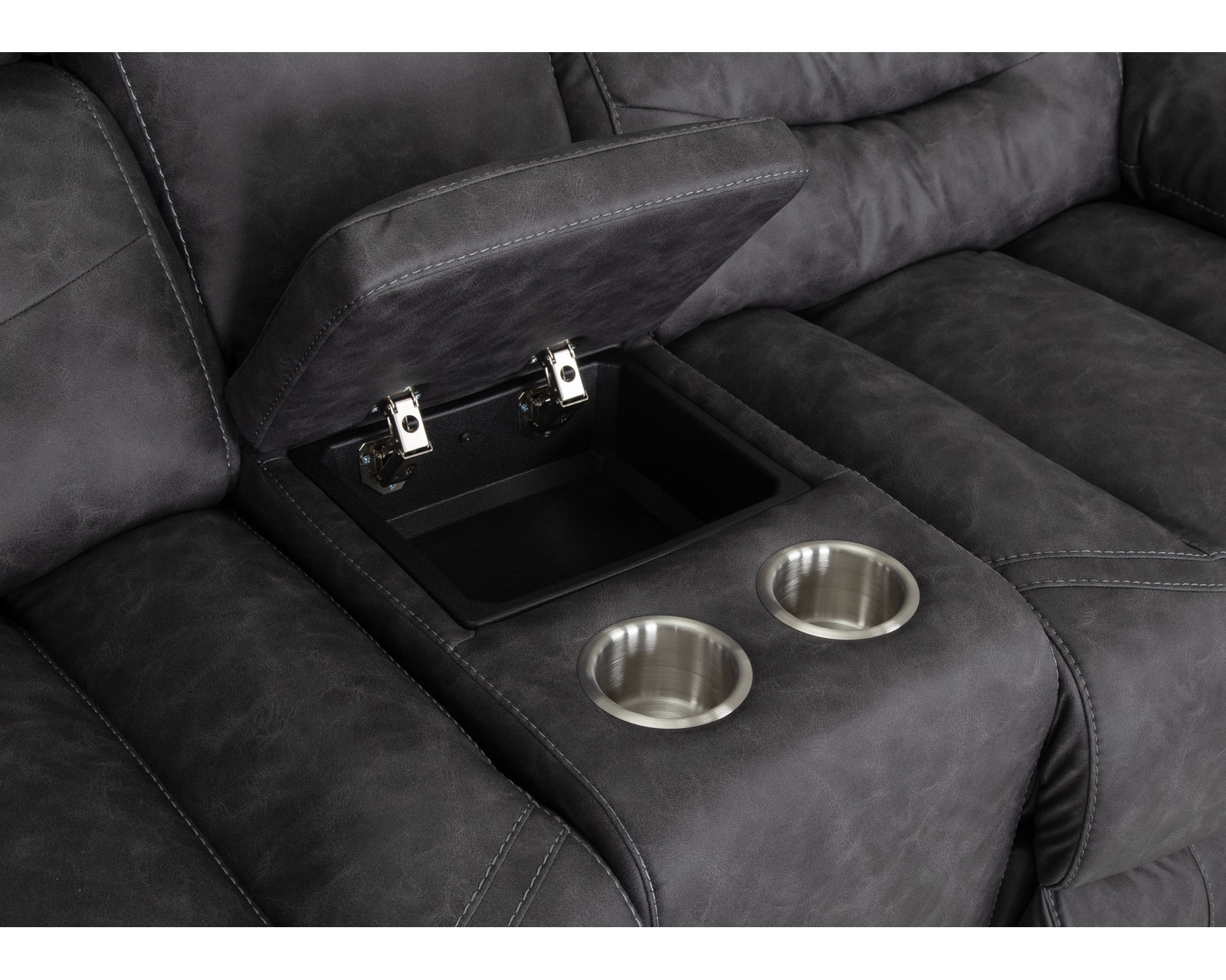 Decker 91.5" Reclining Sofa Slate (Best-Selling Comfort. Built for Real Life.) - Image 13