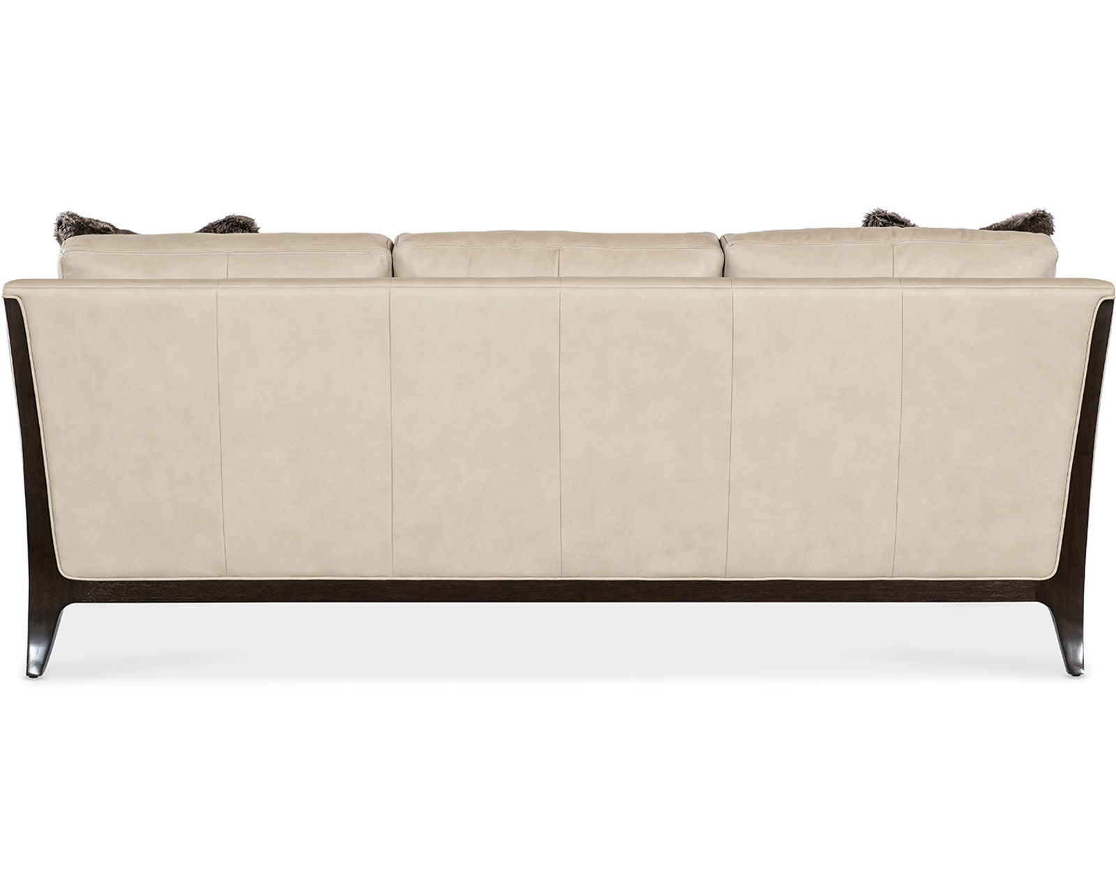 Sophia 85" Stationary Leather Sofa (In stock) - Image 4