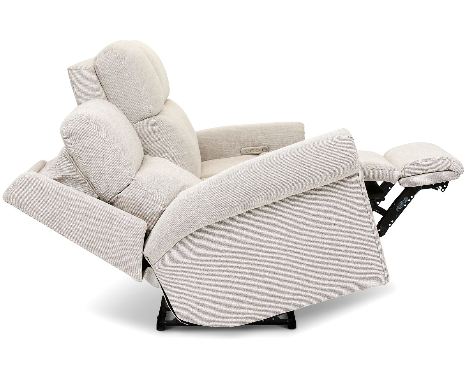Bernard Triple Power Zero Gravity Reclining Sofa with Dropdown Table (+100 fabrics) - Image 4