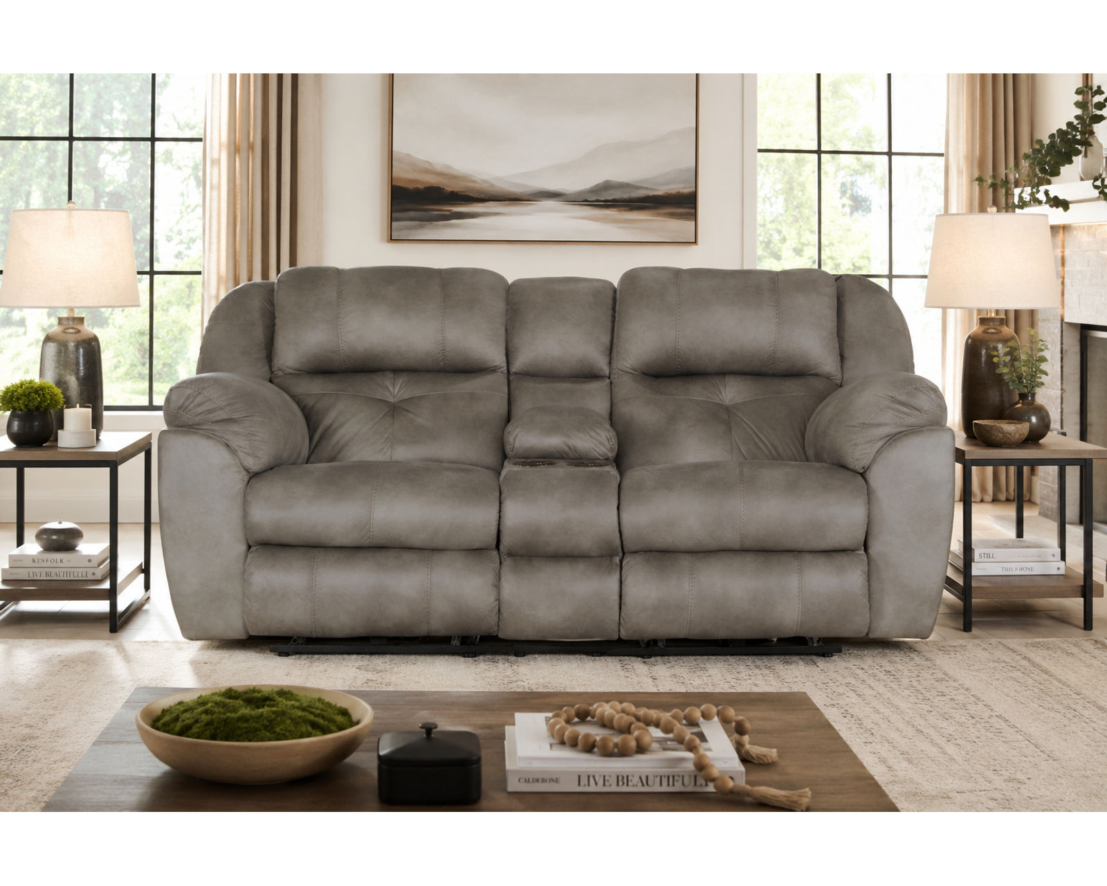 Ferrington 90" Power Headrest Reclining Sofa (Choice of Colors) - Image 26