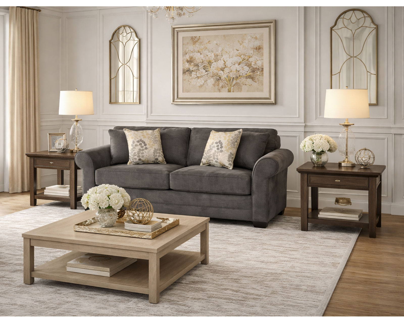 Brantley 80" or 90" Sofa (+100 Standard and Performance Fabrics) - Image 6