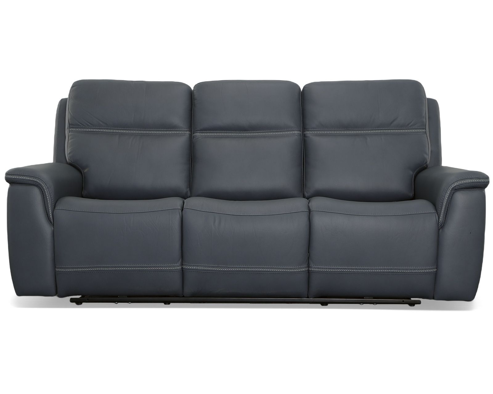 Sawyer Leather Power Reclining Sofa with Power Headrests and Lumbar (009-42) ZERO GRAVITY