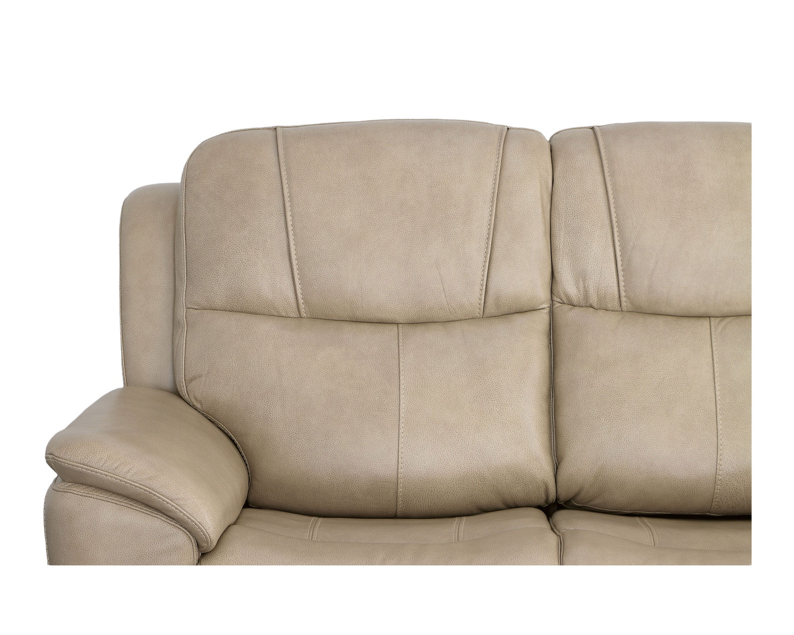 Crew Power Reclining Loveseat with Console, Power Headrests & Lumbar (Tan leather) in stock - Image 35