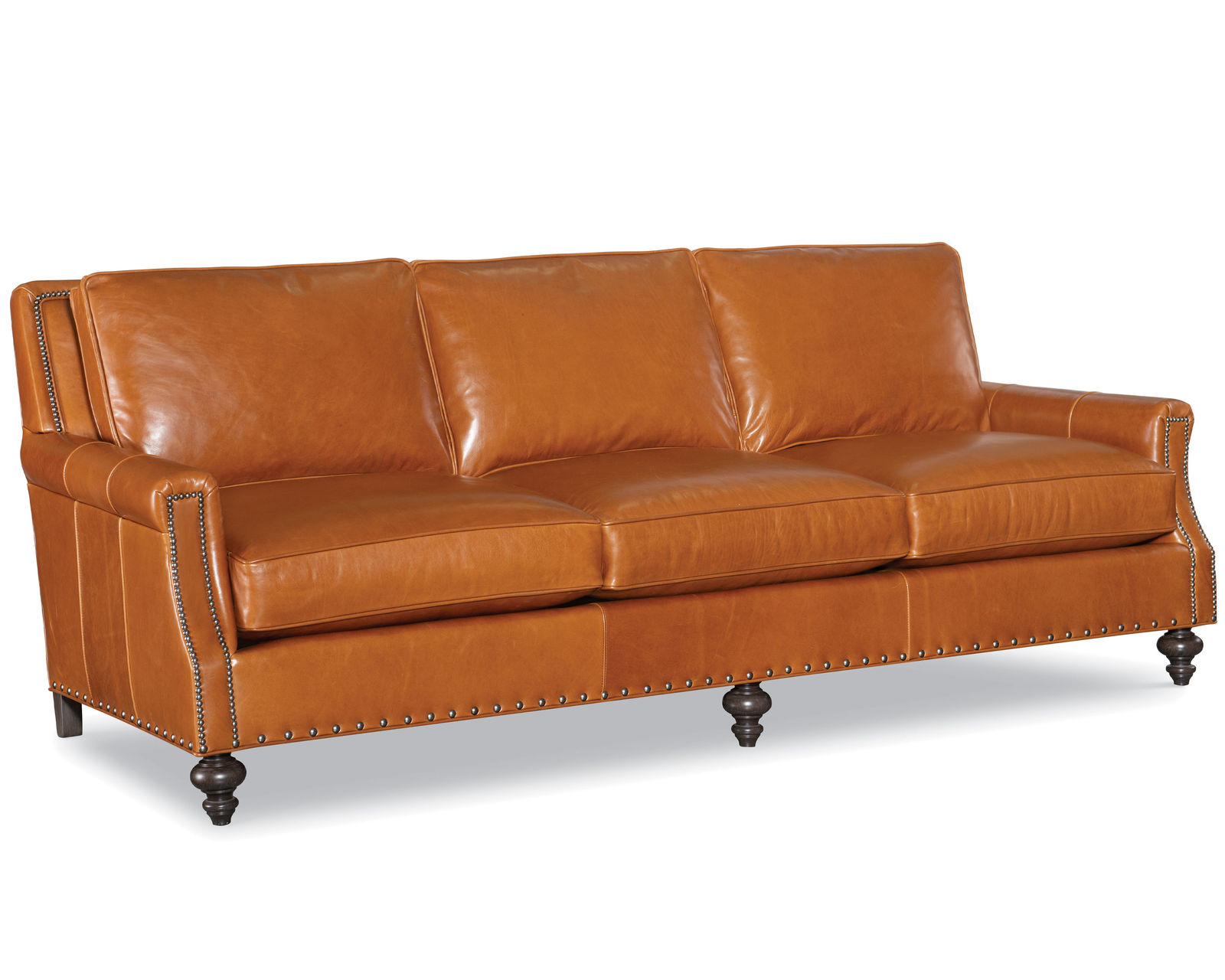 Sedgewick 86" or 98" Leather Sofa (Made to order leathers)
