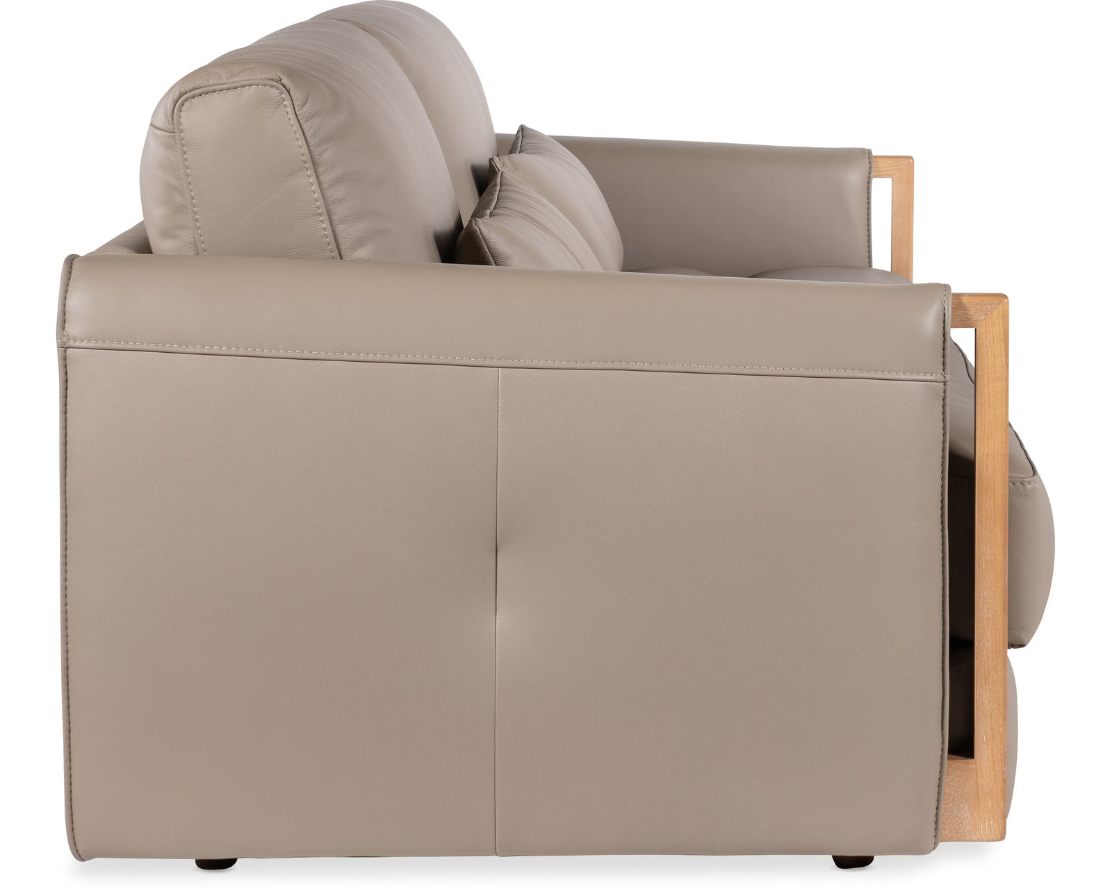 Meridian Leather 91" Sofa (In stock) - Image 3