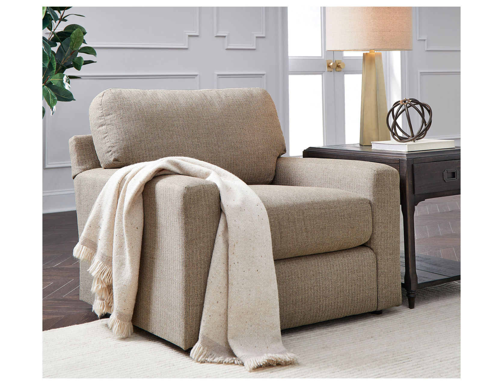Dovely Stationary Sofa (+139 fabrics) 95" - Image 15