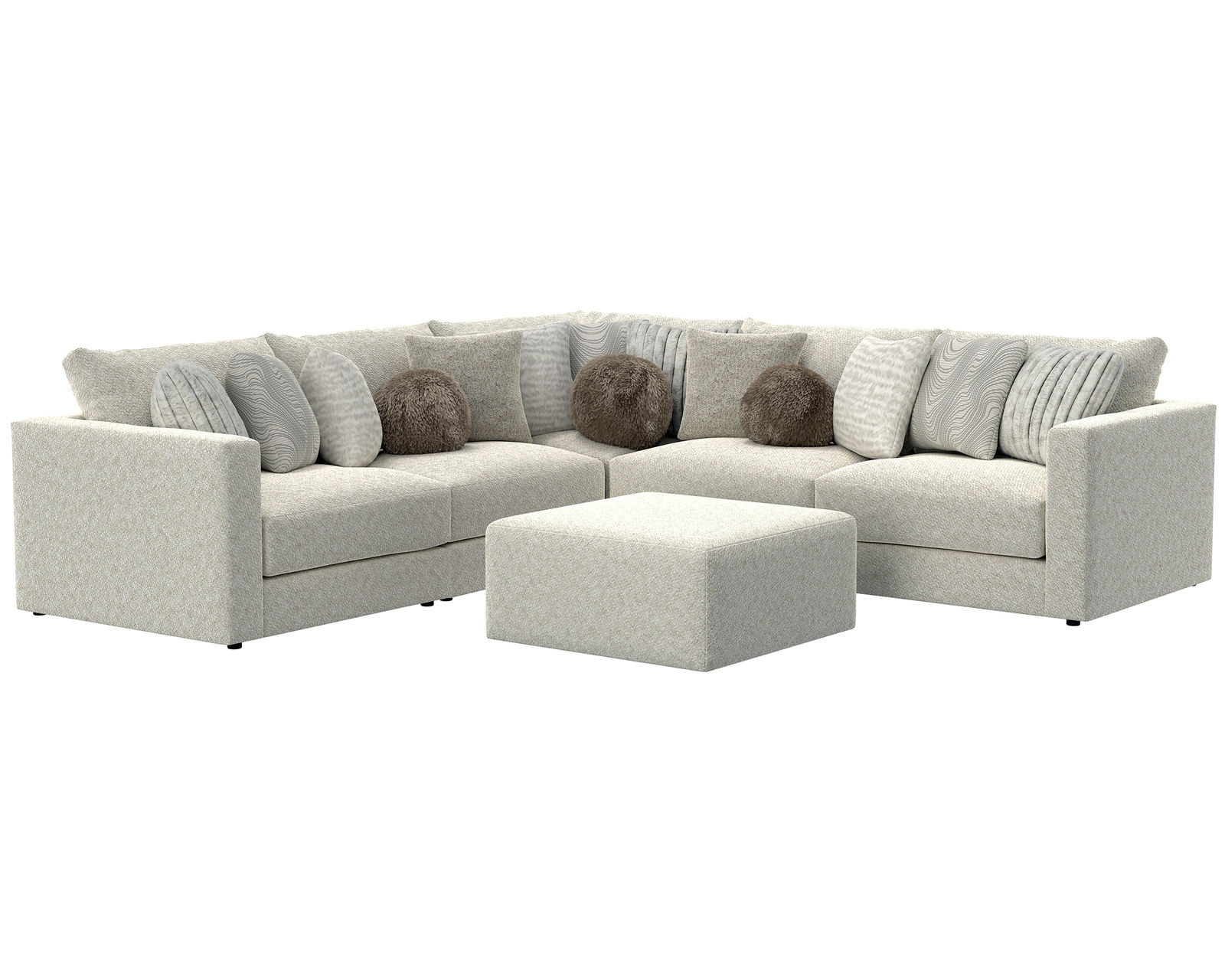 Ritzy 2235 Modular Sectional (includes all pillows)