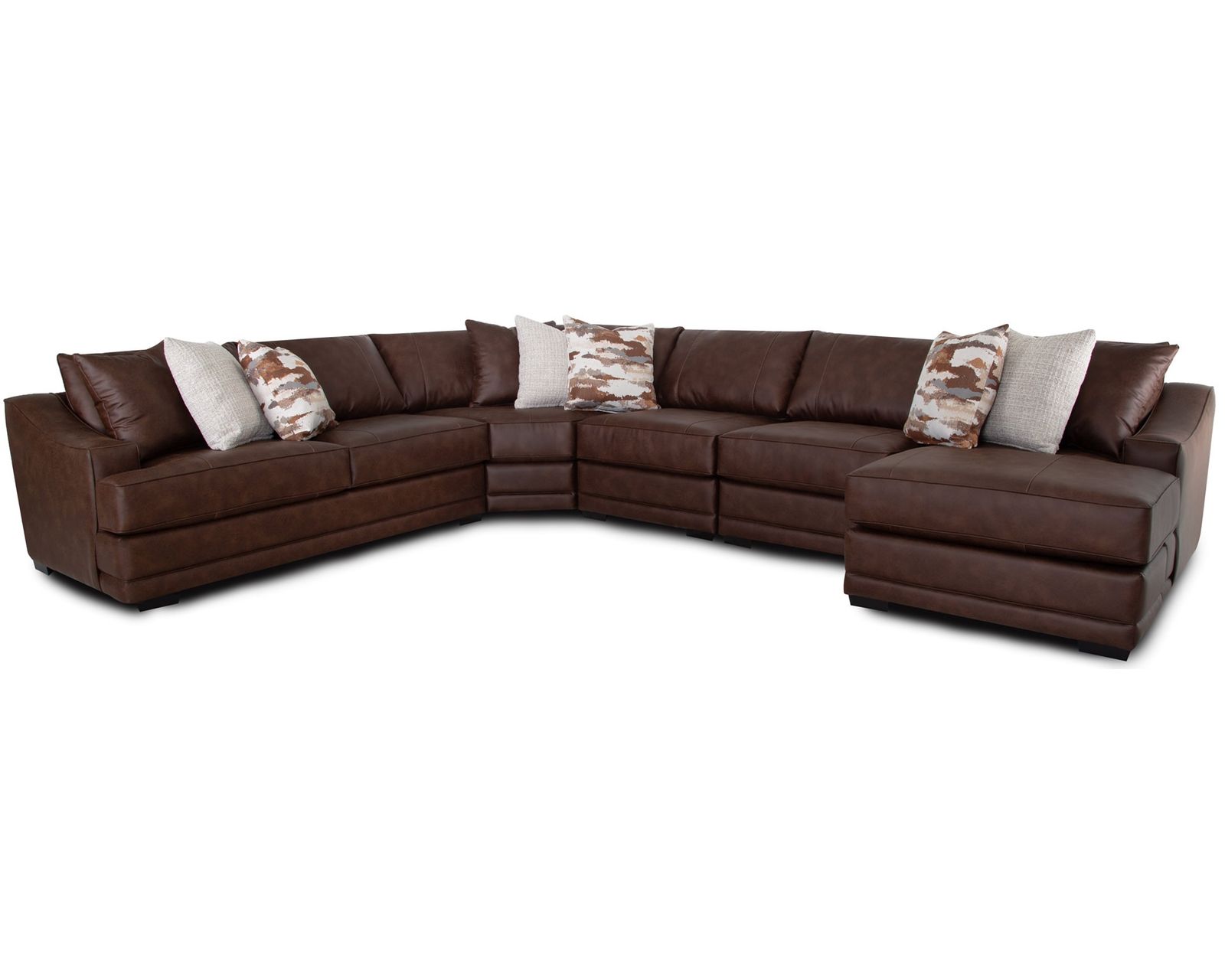 Highlands 893 Modular Sectional (Big Comfort. Flexible Design. The Rich Look of Leather) - Image 15