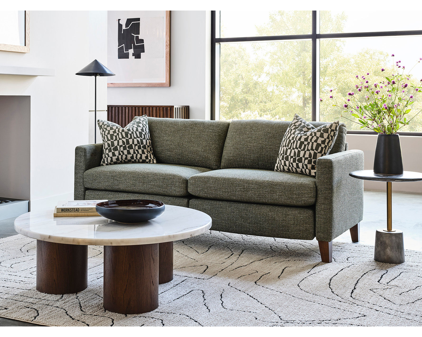 Traftly 82" Mid-Century Power Incliner Sofa (+50 fabrics) - Image 8