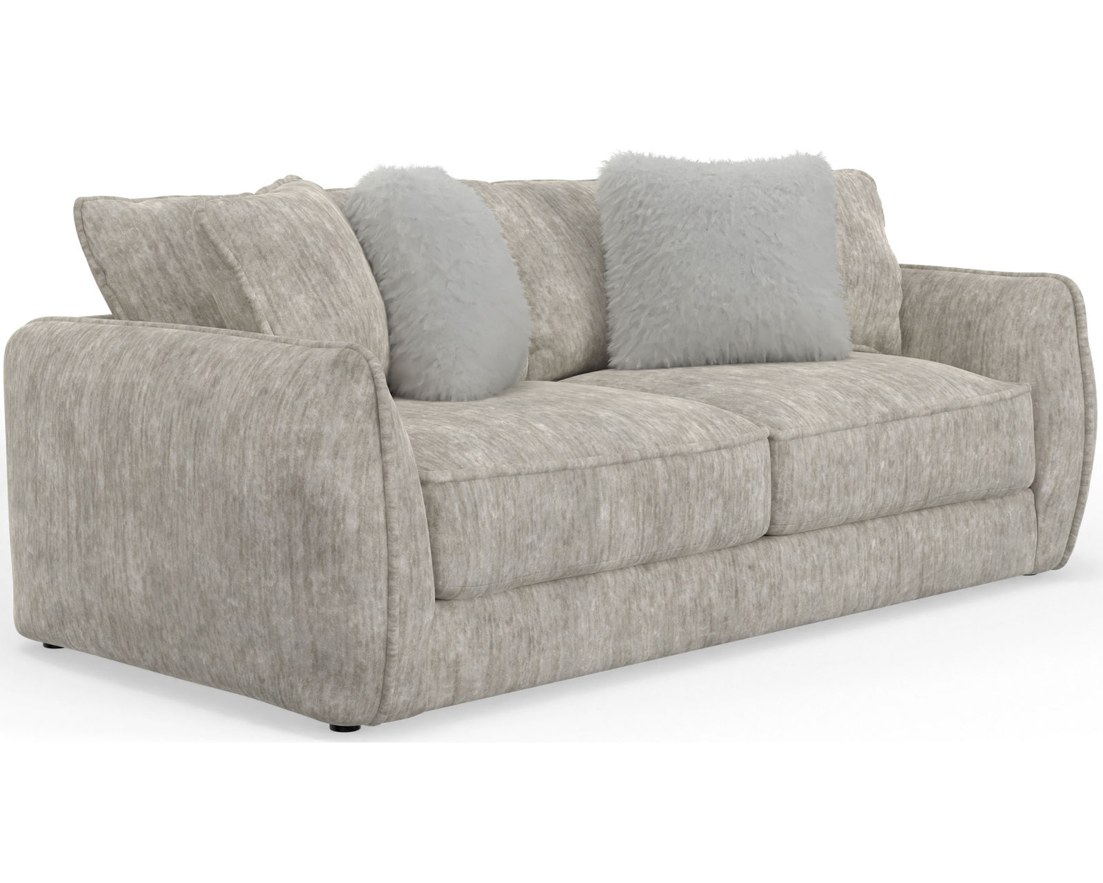 Bankside 91" Stationary Sofa (+2 colors) Includes Pillows