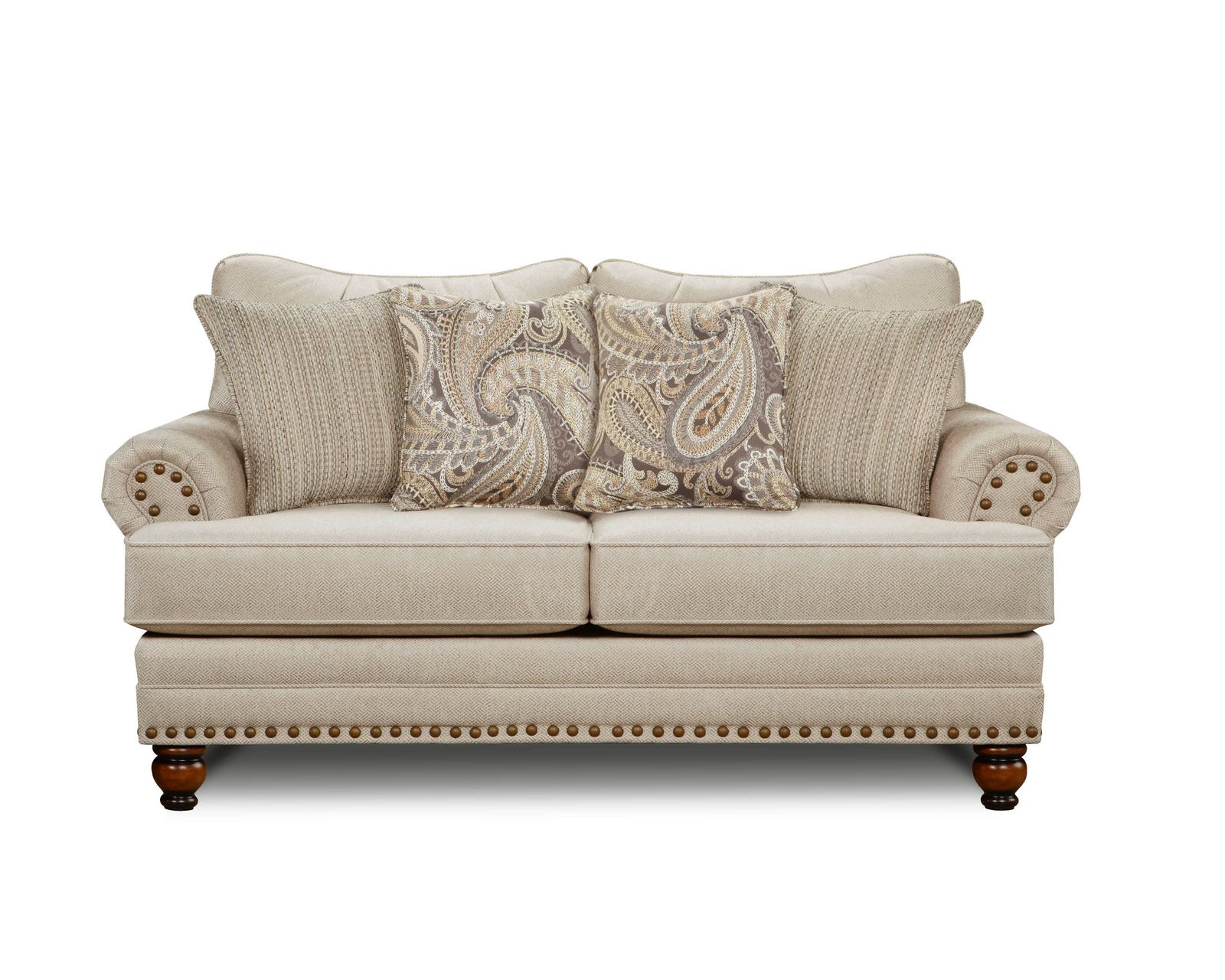 Carys Doe 96" Sofa (includes pillows) in stock - Image 2