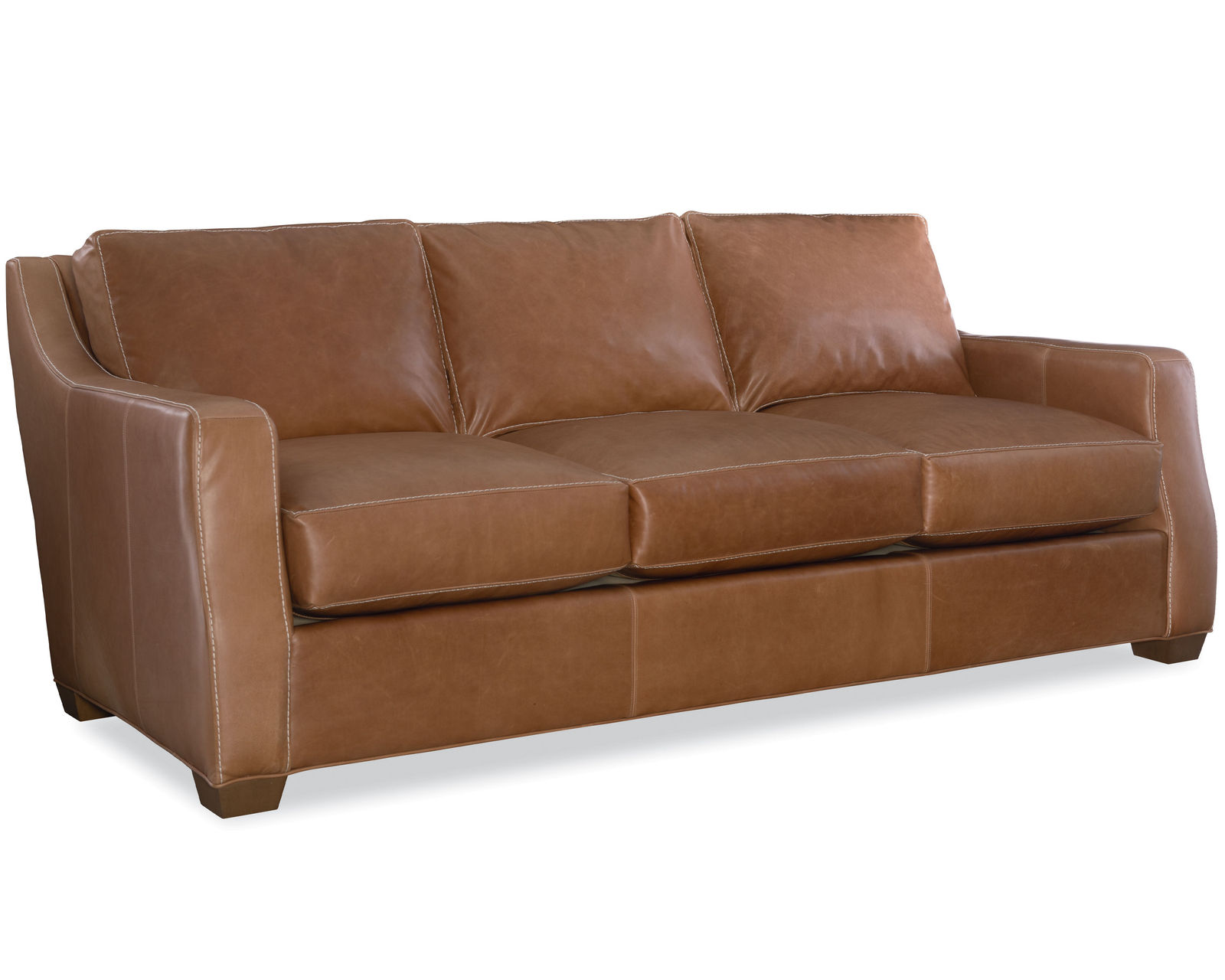 Barrett Leather 78" - 90" or 105" Sofa (Made to Order Leathers) - Image 3