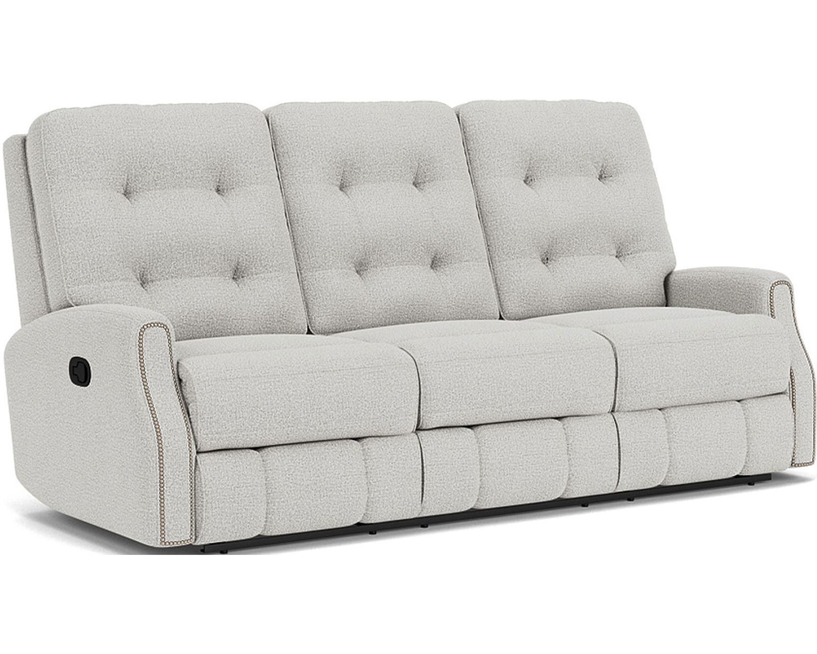 Devon 84" Fabric Reclining Sofa (Colors Available) - Image 3