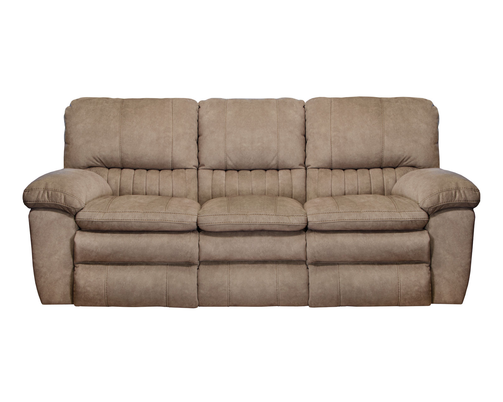 Reyes 91" LayFlat Reclining Sofa in Graphite