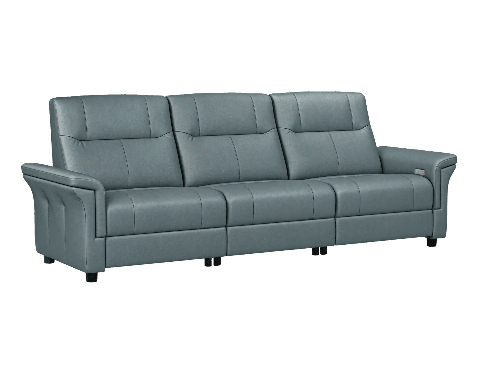 Melbourne 105" Power Reclining Sofa Ocean (Modern Scandinavian Style. Power Comfort Made for Living) IN STOCK - Image 4