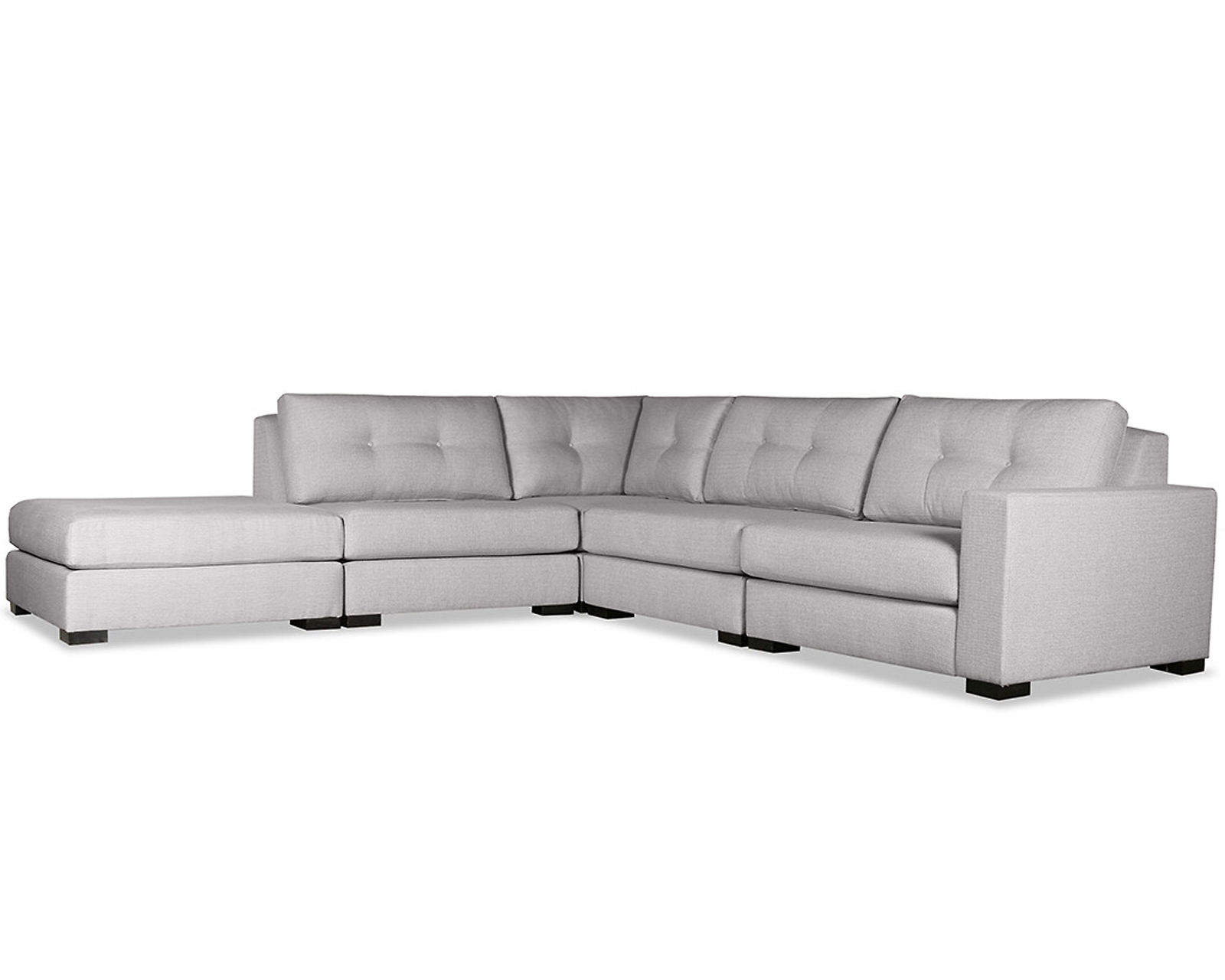 Veranda Buttoned 5 Pieces Modular Sectional C (Choice of Colors) - Image 2