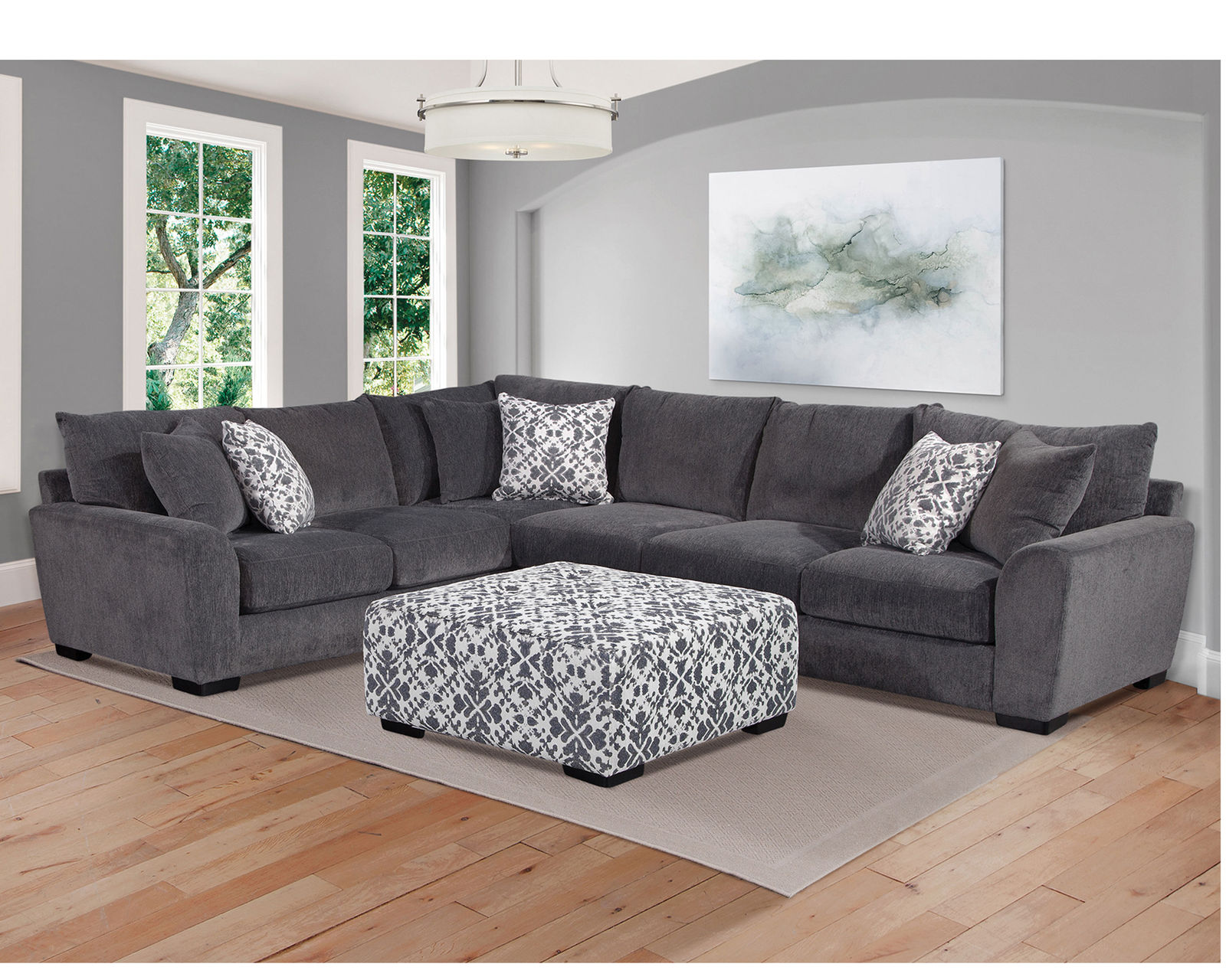 Harbor 940 Stationary Sectional (Includes Pillows) - Image 3