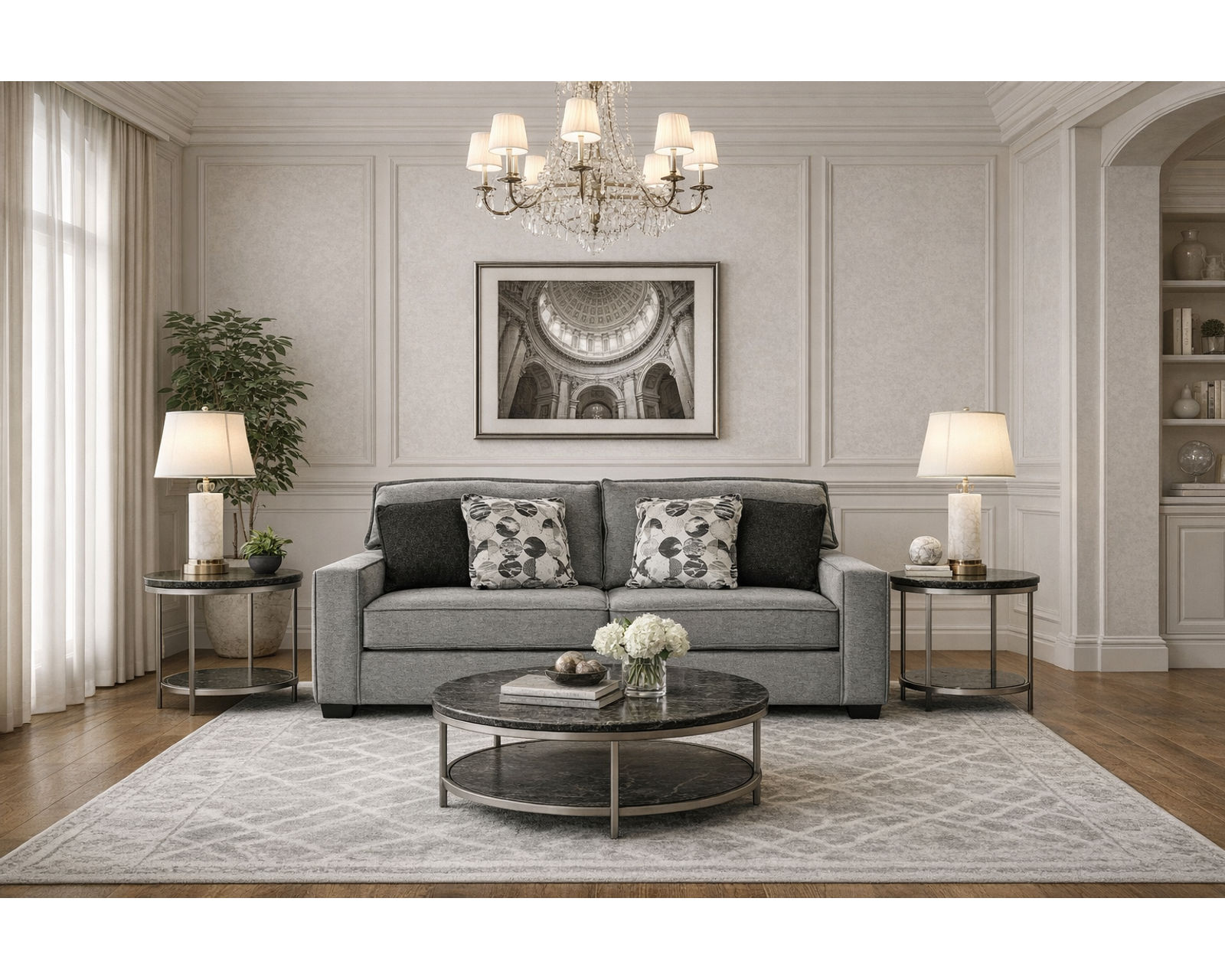 Lyndon 88" Sofa (+100 Standard and Performance Fabrics) - Image 6