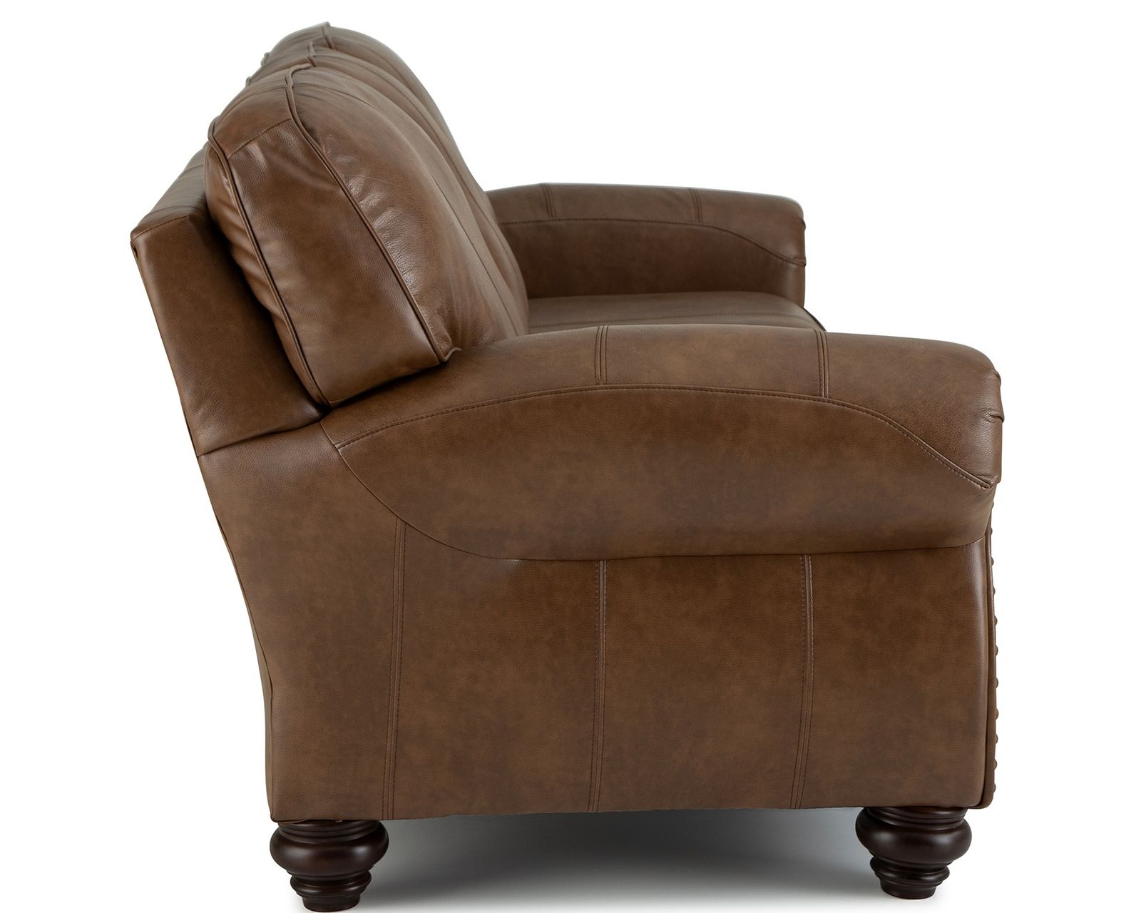 Noble Leather Sofa (+3 leathers) 83" - Image 3