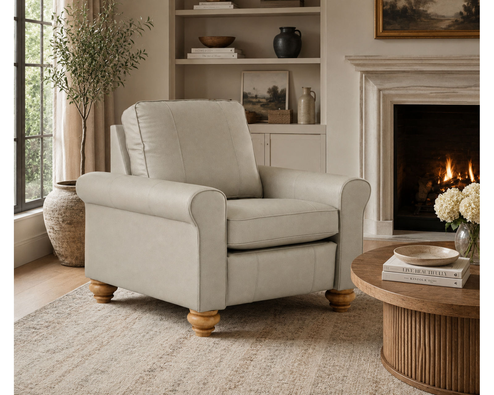 Weston 88" Leather Power Incliner Sofa (+40 leathers) - Image 22