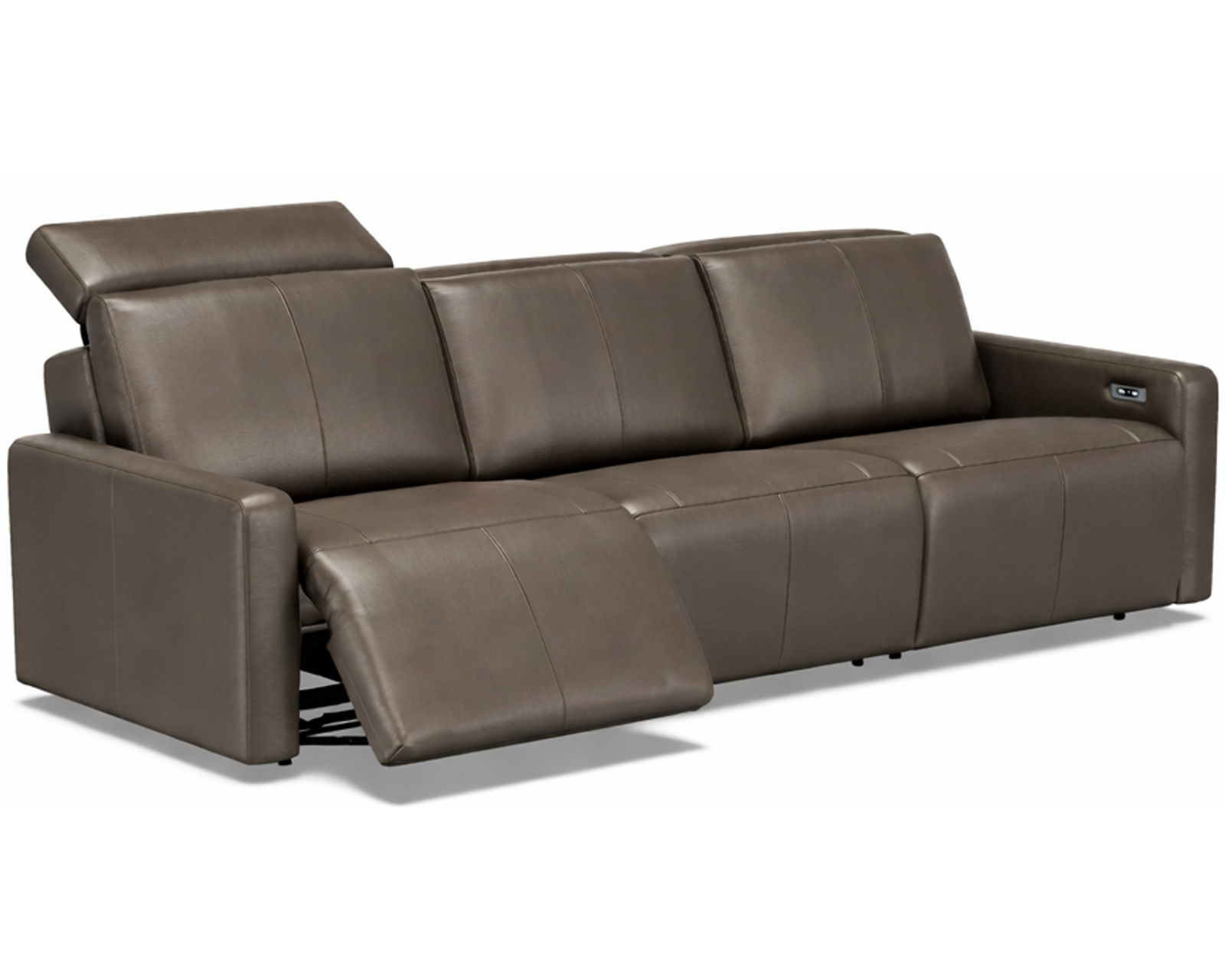 Patty Dual Power Reclining Sofa — Available in Standard & Wide Cushions, 140+ Leather Options, and 77", 80", or 109" Widths - Image 13