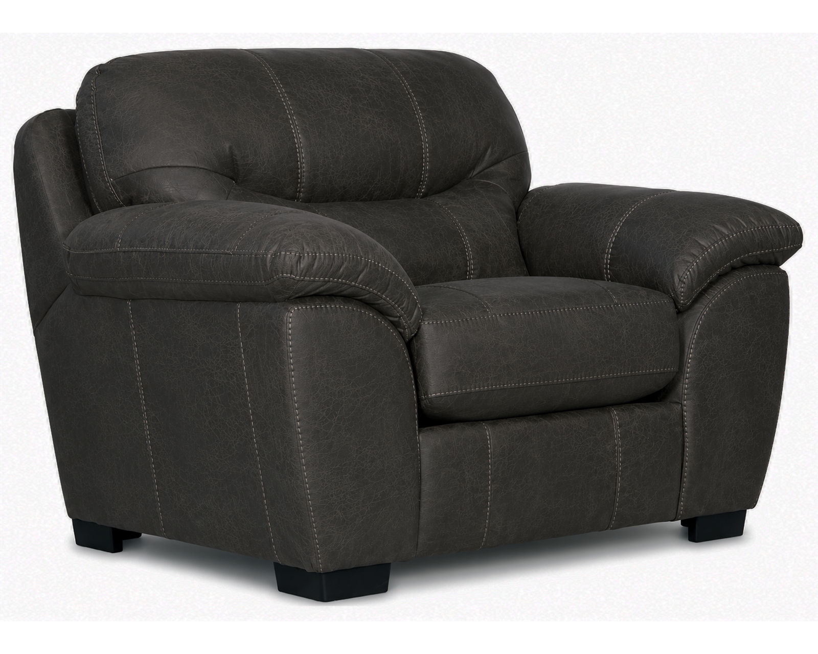 Grant 4453 Faux Leather Fabric 96" Sofa - Choice of Colors - Image 7