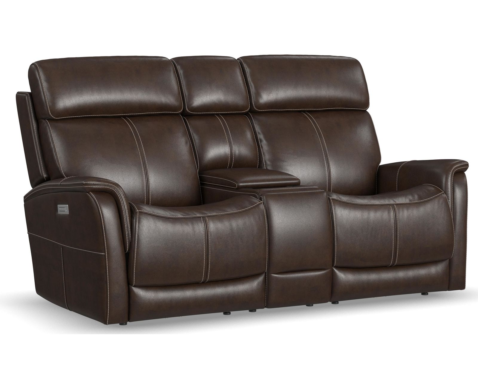 View 1524 Triple Power Reclining Console Loveseat (050-01) +3 colors - In stock - Image 25
