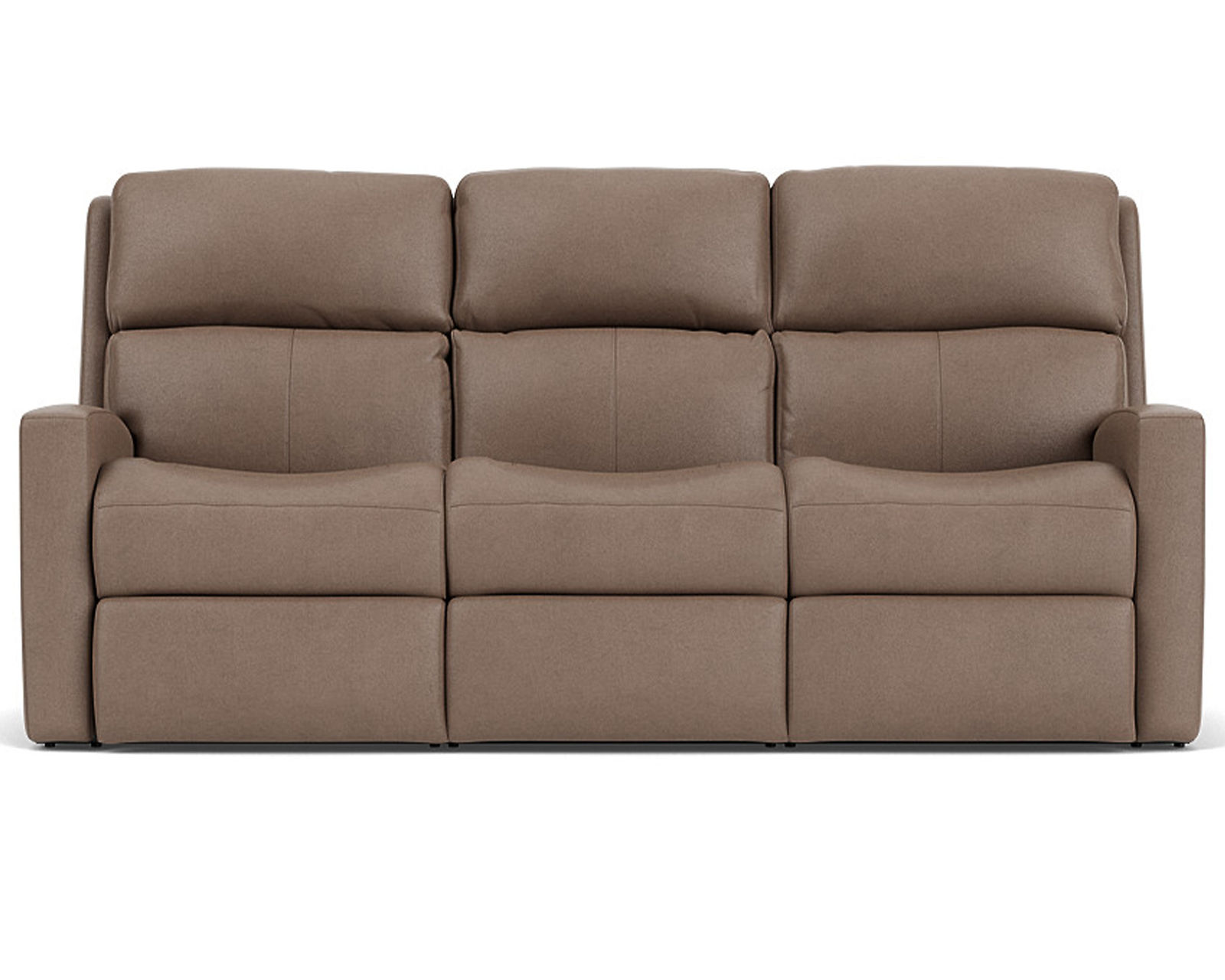 Catalina Leather 84" Reclining Sofa (Colors Available) - Image 3