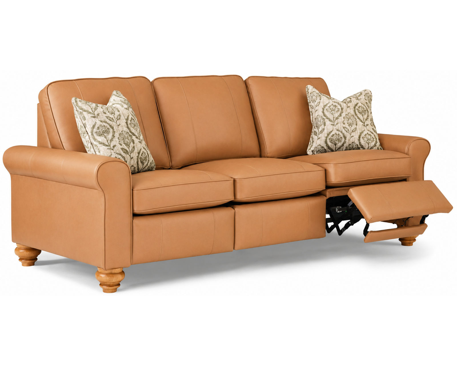 Weston 88" Leather Power Incliner Sofa (+40 leathers) - Image 25