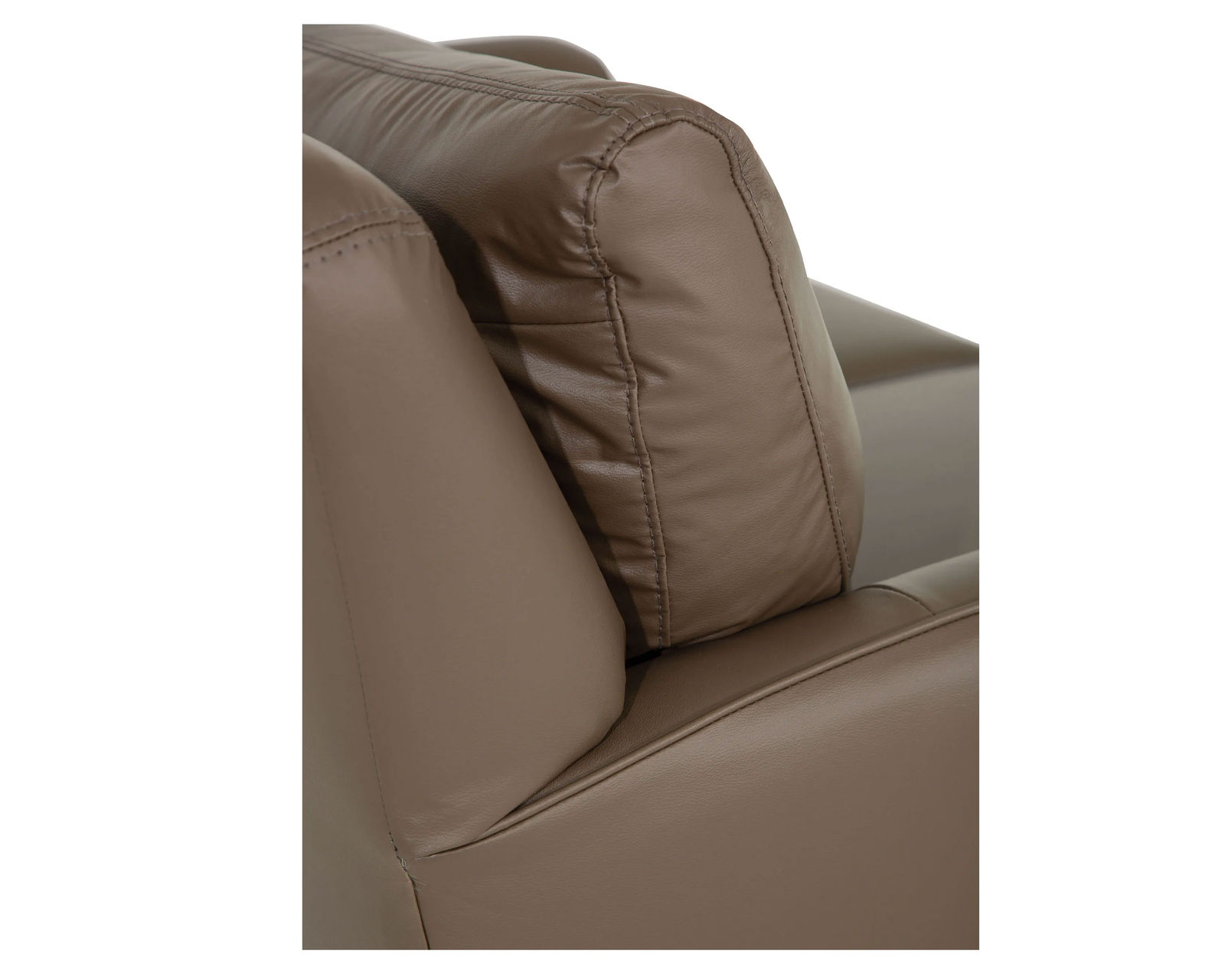India 77278 Stationary 83" Leather Sofa - Image 13