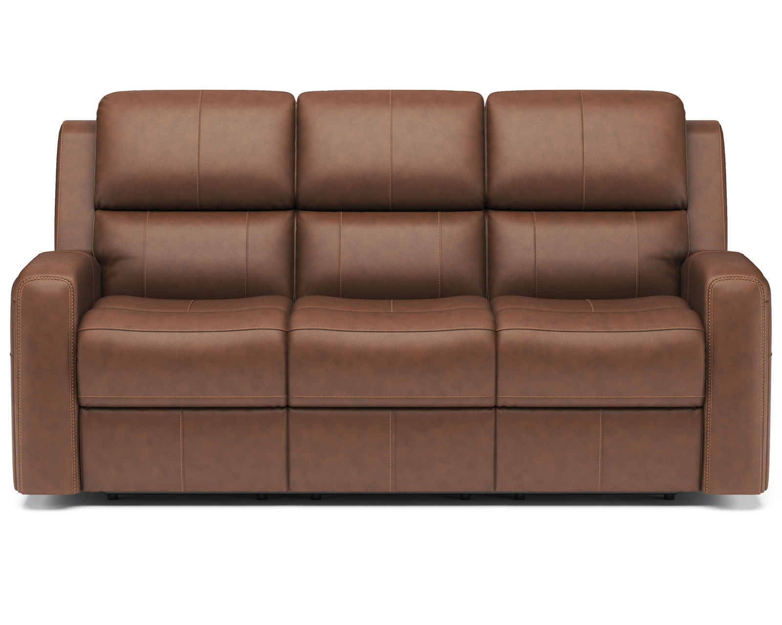 Linden Leather Power Reclining Sofa with Power Headrests and Lumbar (946-72) ZERO GRAVITY