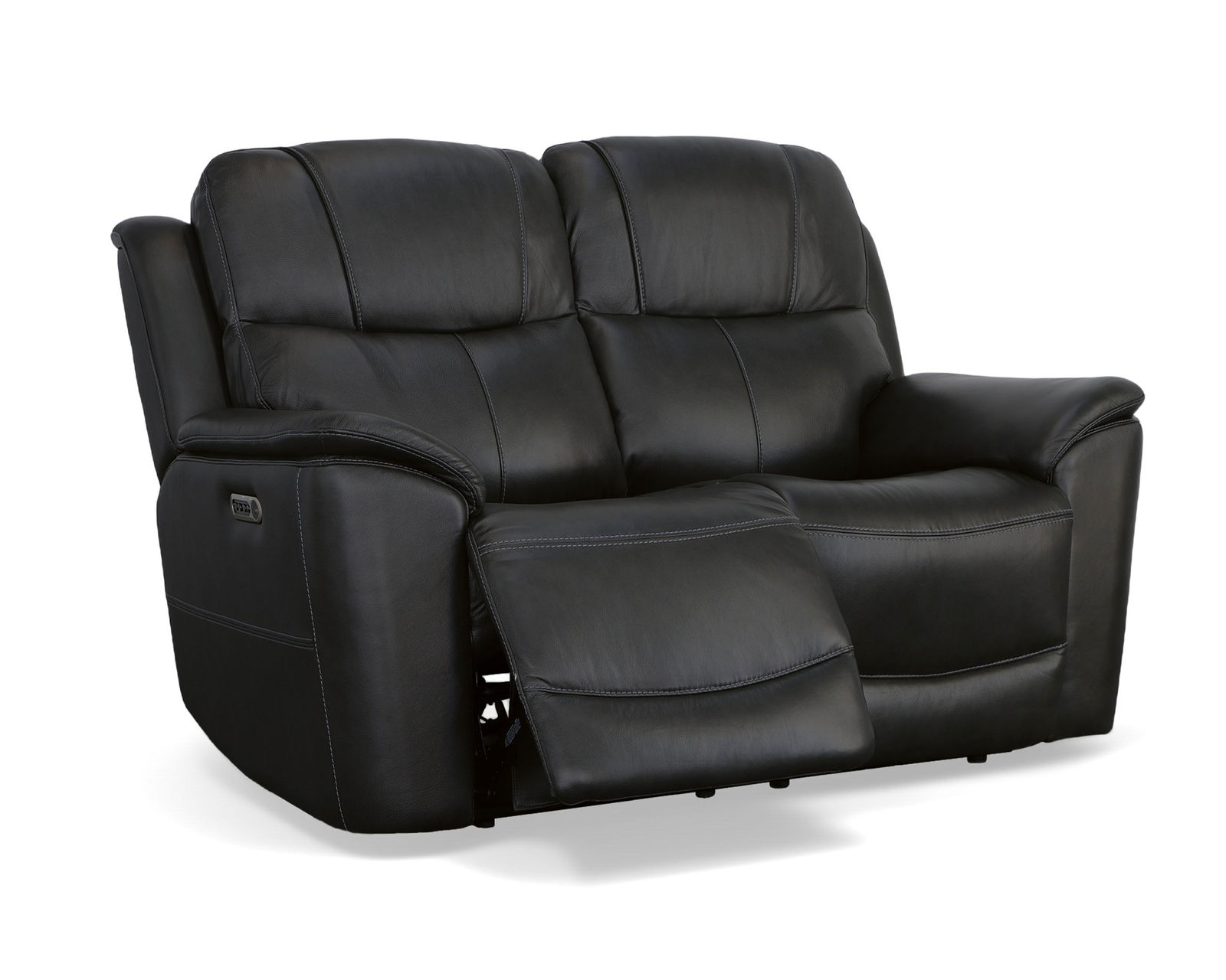 Crew Power Reclining Loveseat with Console, Power Headrests & Lumbar (Tan leather) in stock - Image 33
