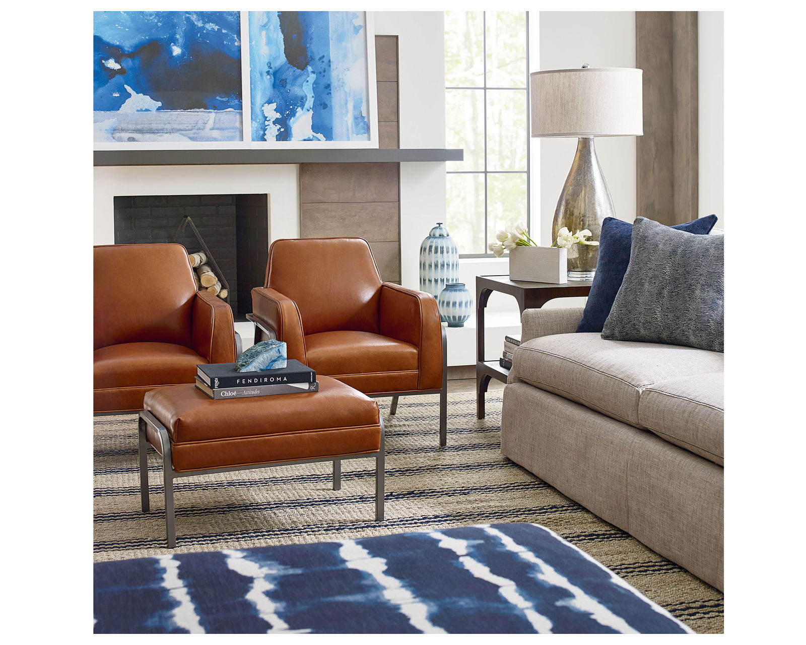 Dean 88" Transitional Sofa (Made to Order Fabrics) - Image 5