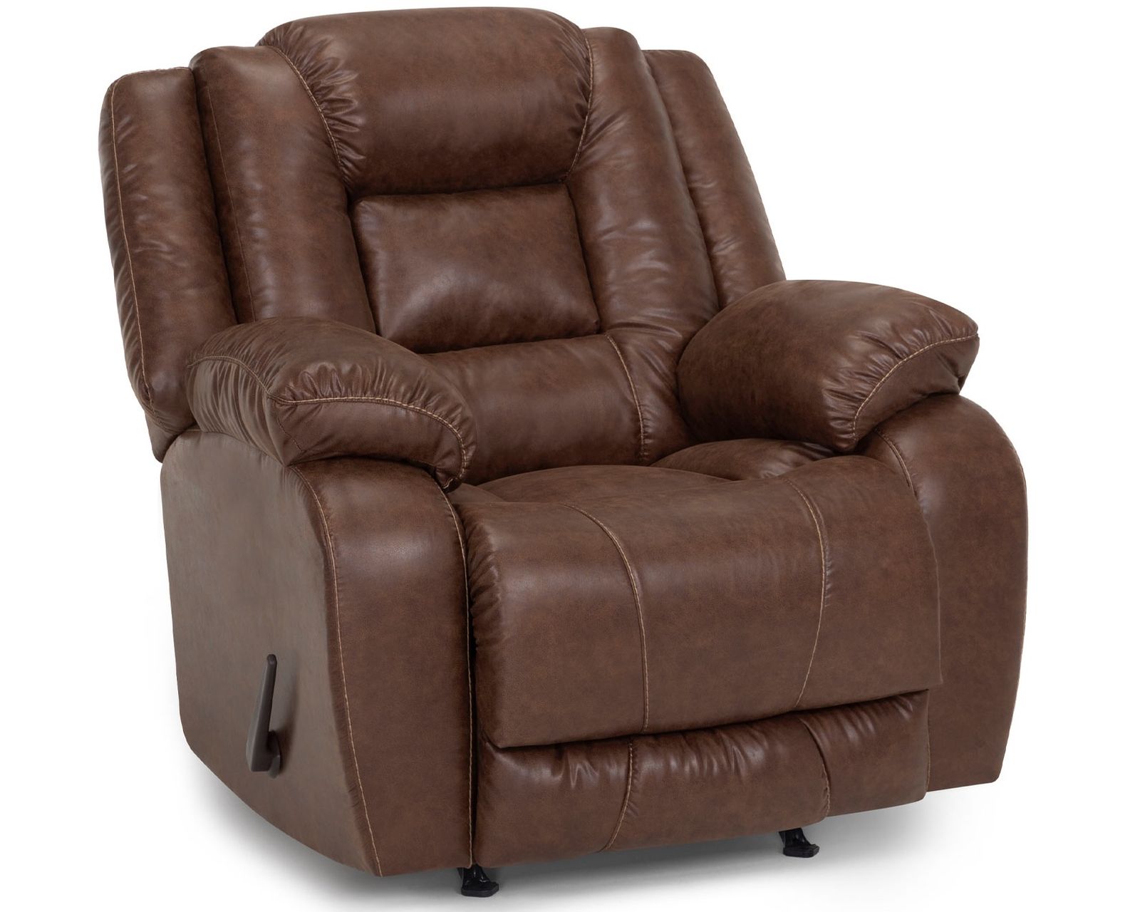 Hayworth 95" Leather-Like Power Reclining Sofa Pebble (The Look of Leather. The Comfort of Power.) - Image 23