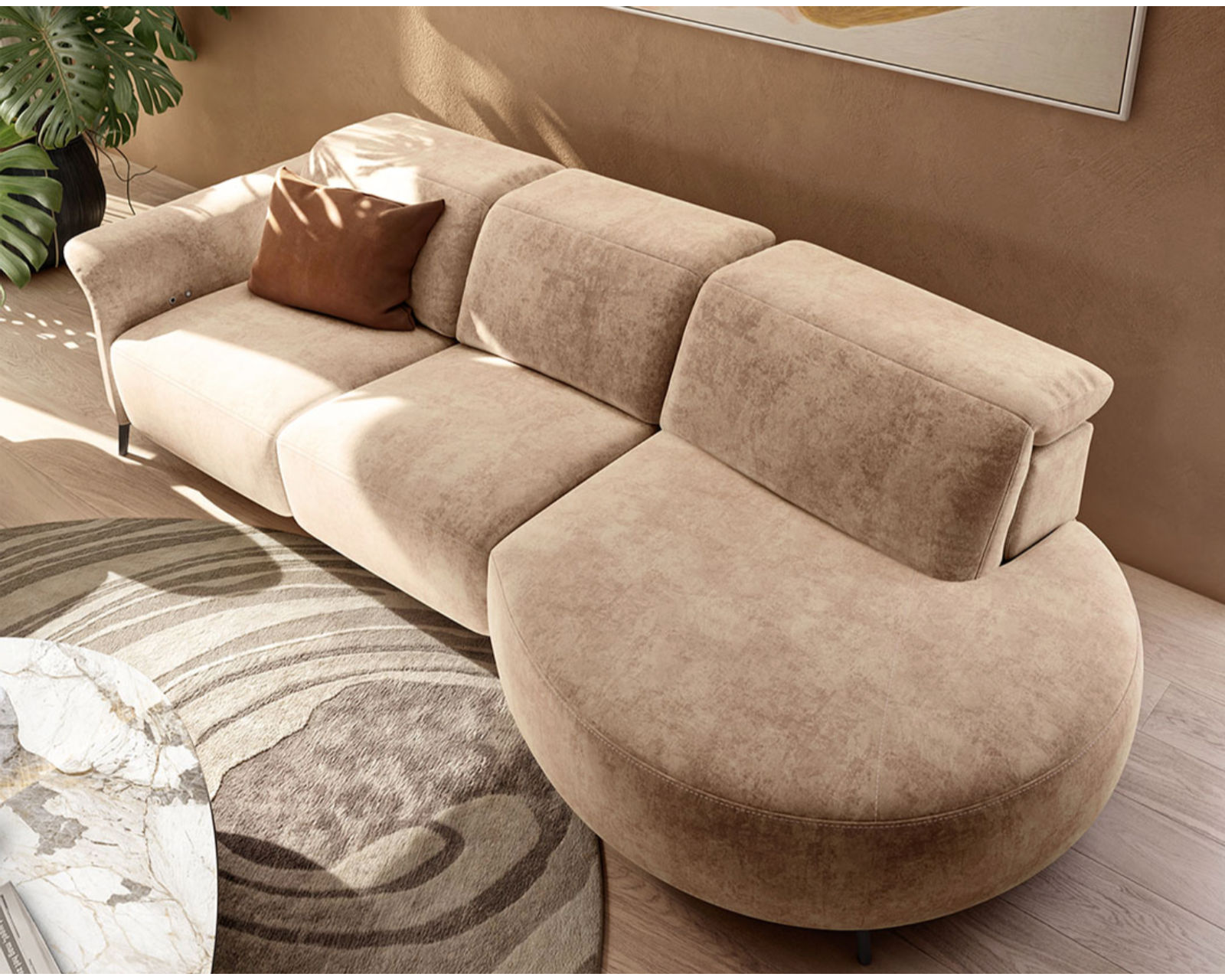 Venezia C300 Sectional (+50 leathers) - Image 12