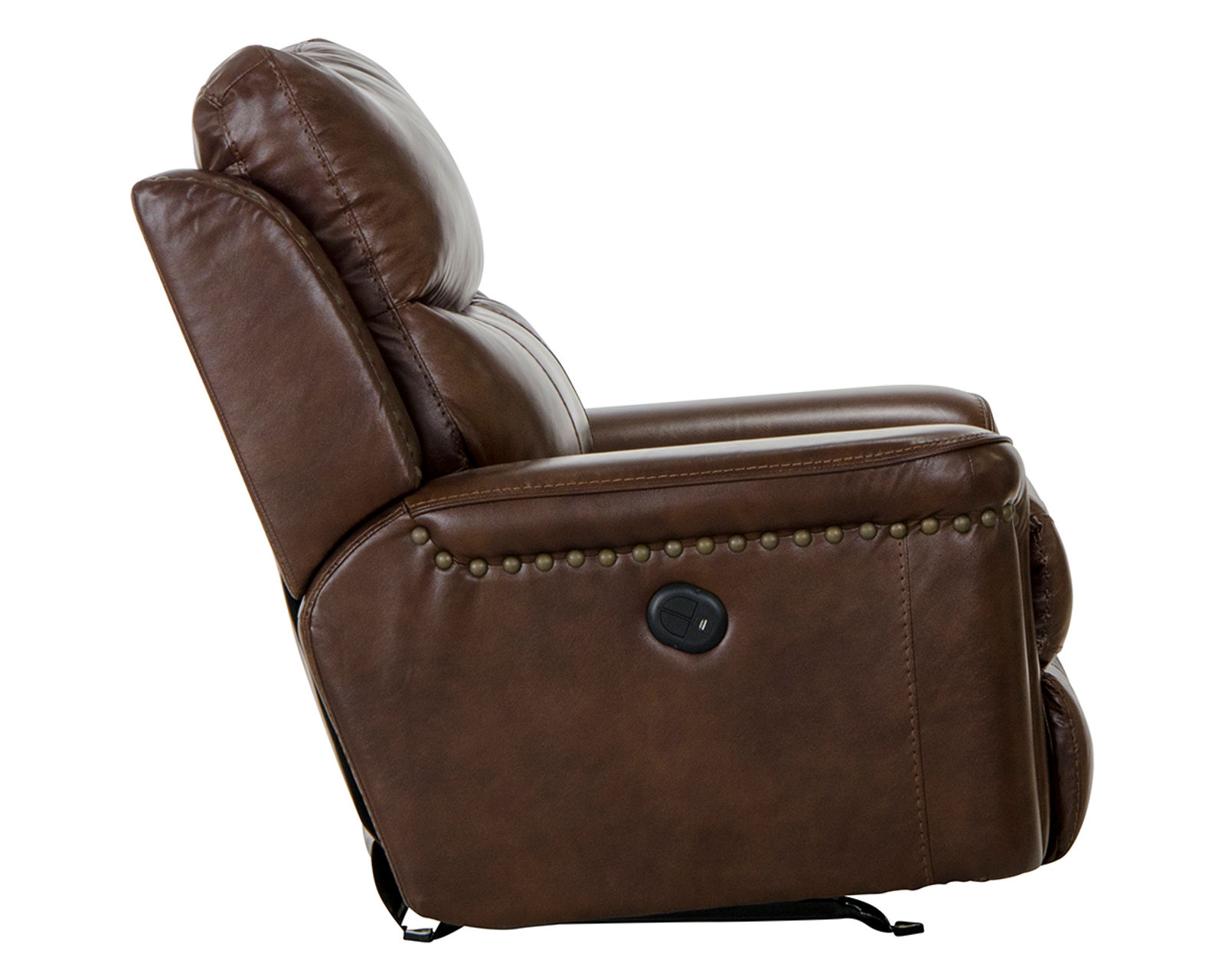 Ceretti Leather Power Reclining Sofa (87") - Image 31