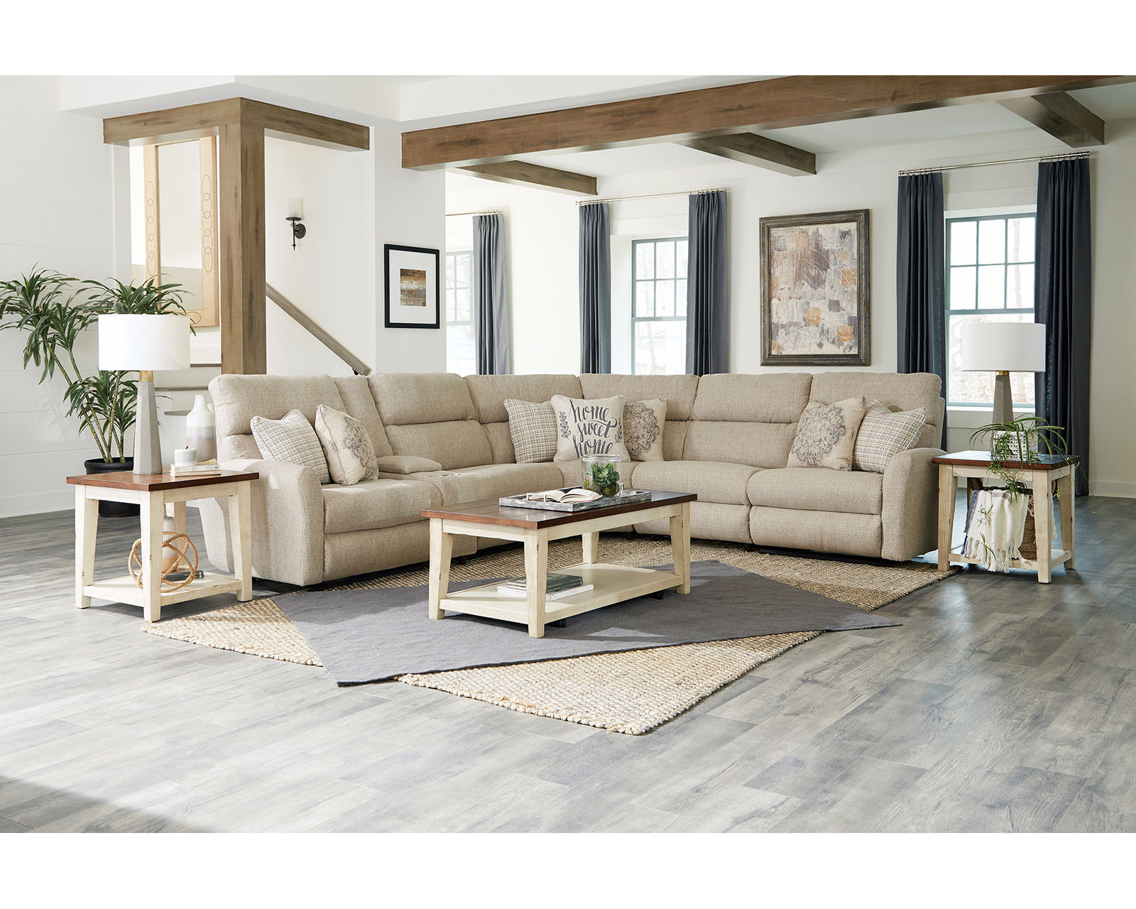 McPherson Lay Flat Modular Reclining Sectional - Image 10