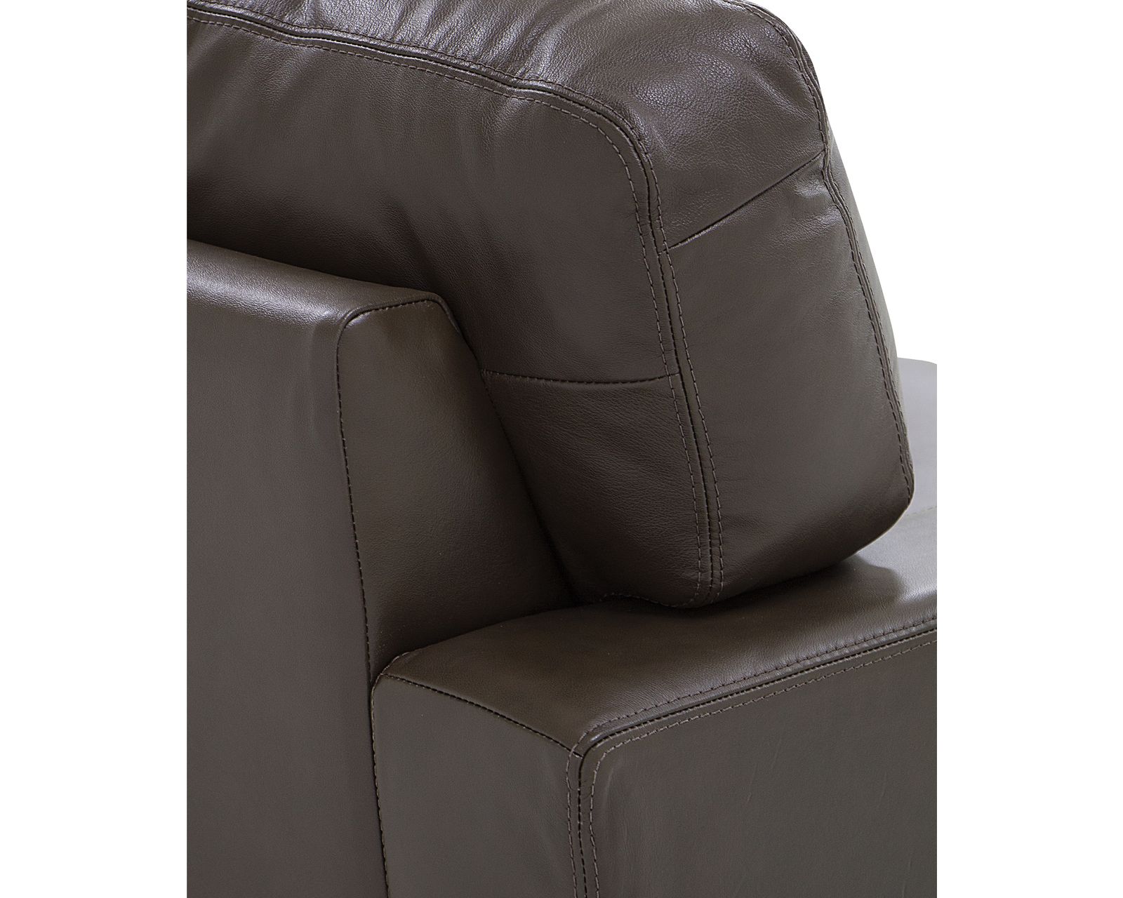 Westend 77322 Stationary 82" Leather Sofa - Image 5