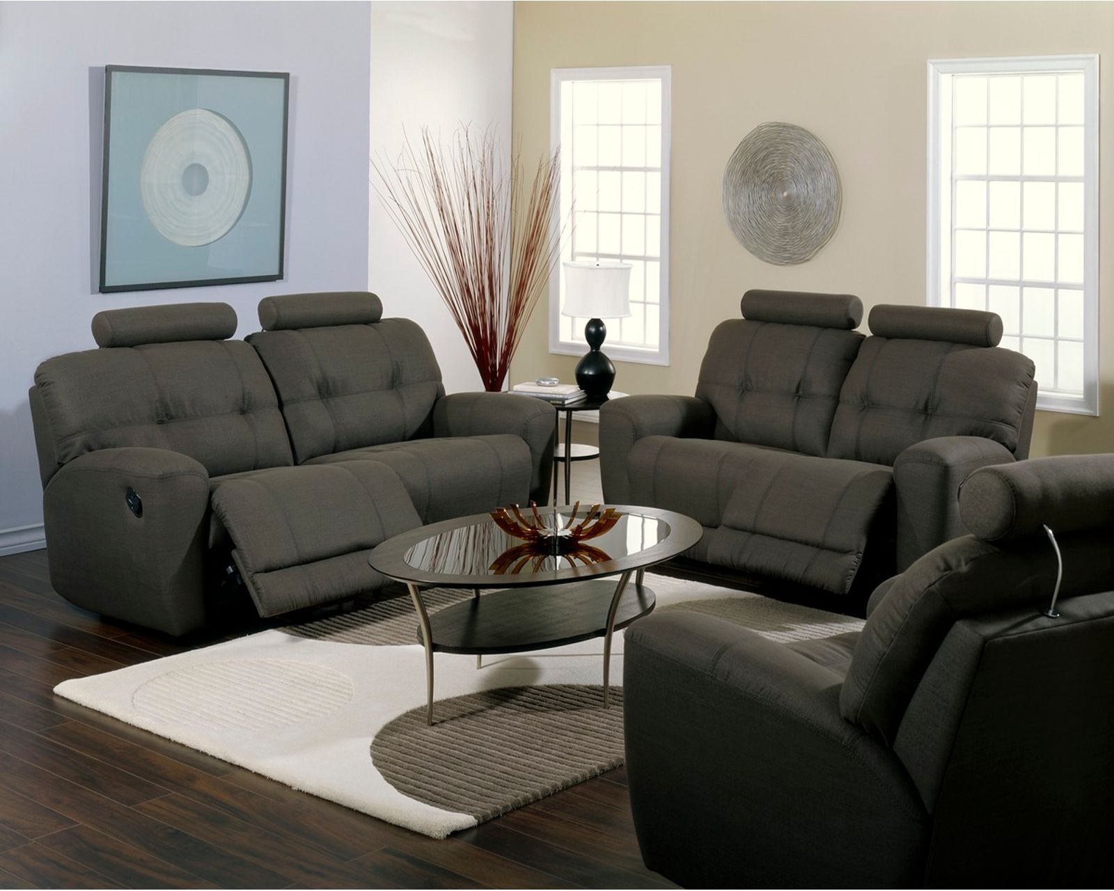 Galore Sofa Recliner, 2 over 2